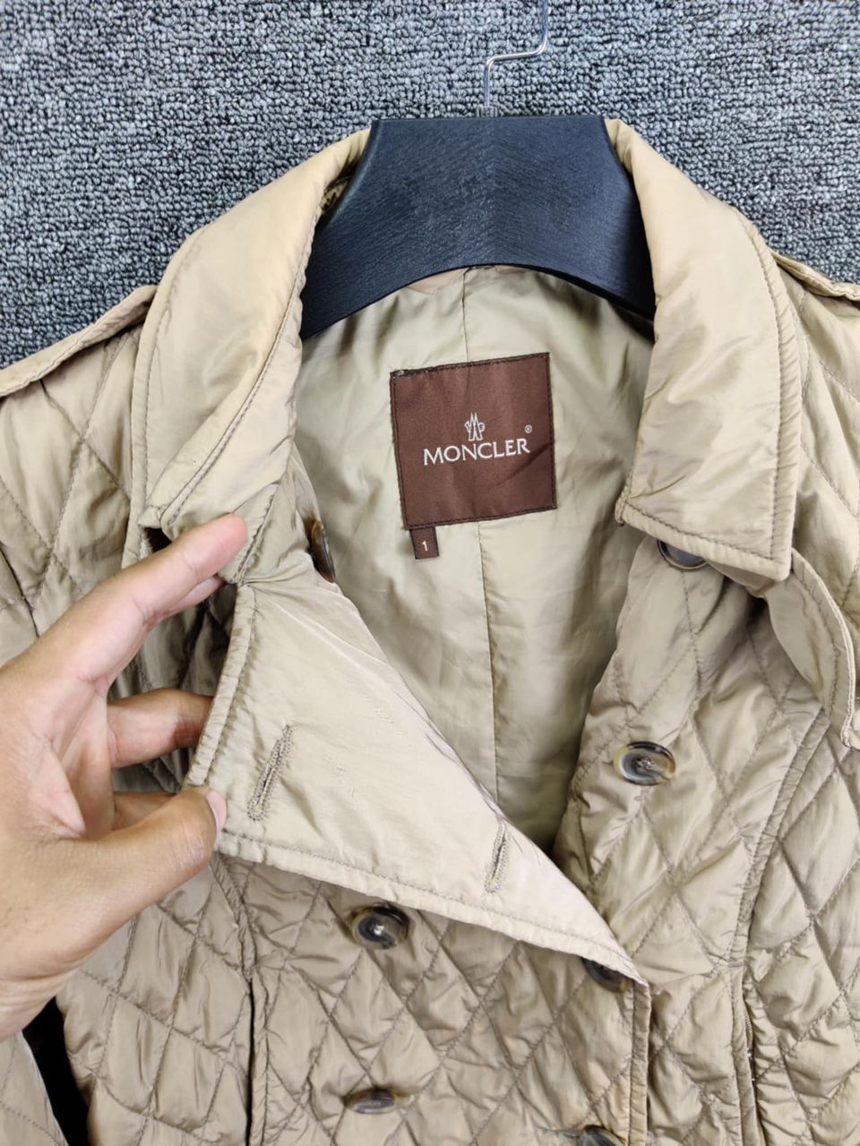 Moncler Nice❗Moncler Quilted Double Button Jacket Size US S / EU 44-46 / 1 - 4 Thumbnail