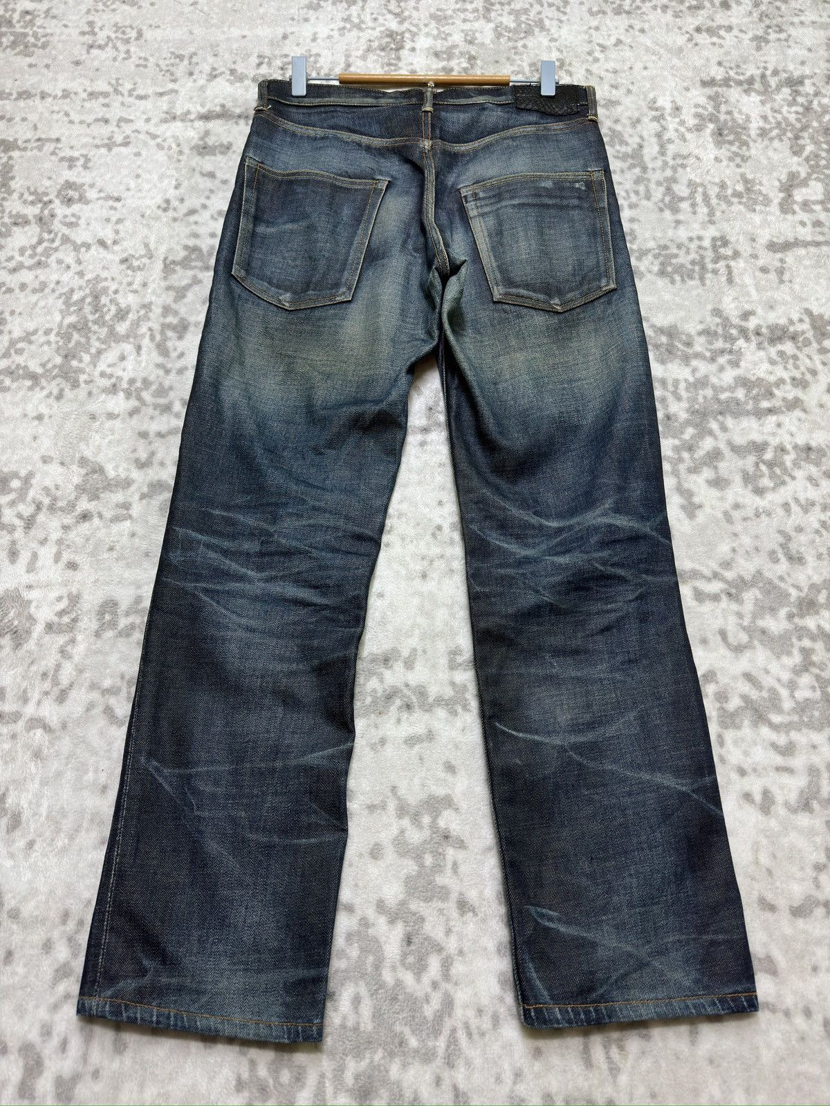 Visvim Vintage Visvim Social Sculpture 03 NW Slim Straight Jeans Size US 31 - 2 Thumbnail