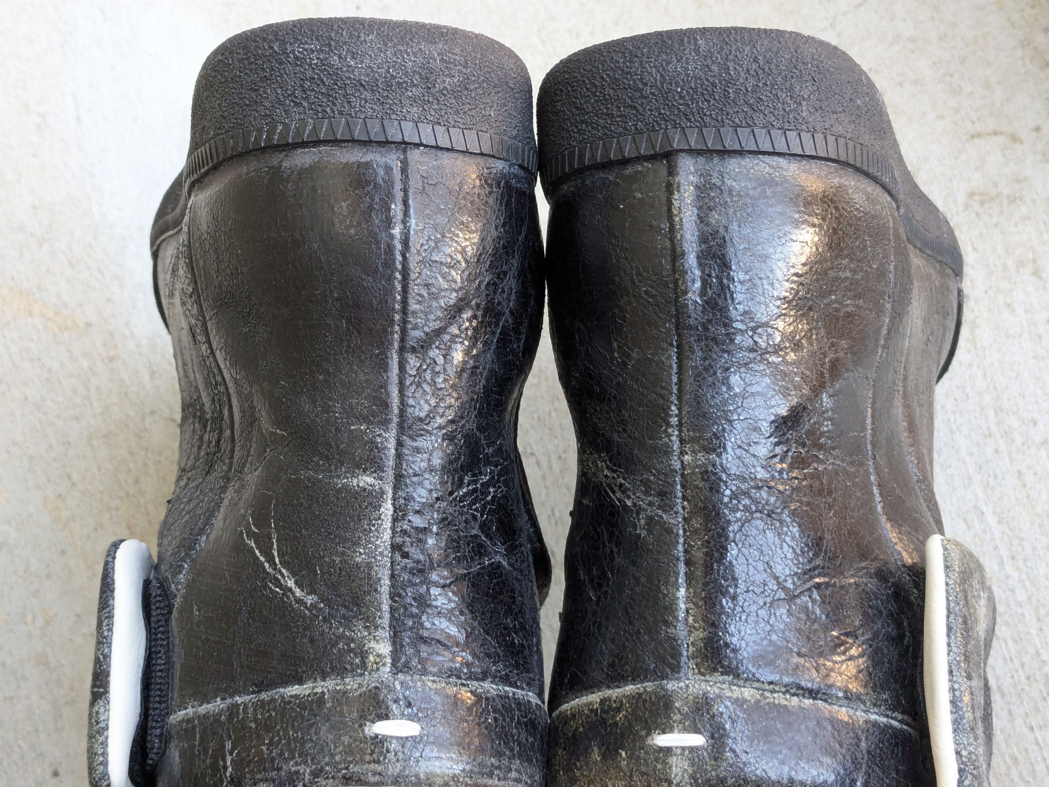 Maison Margiela Maison Margiela Future Black 12 45 Leather High Top Size US 12 / EU 45 - 17 Thumbnail