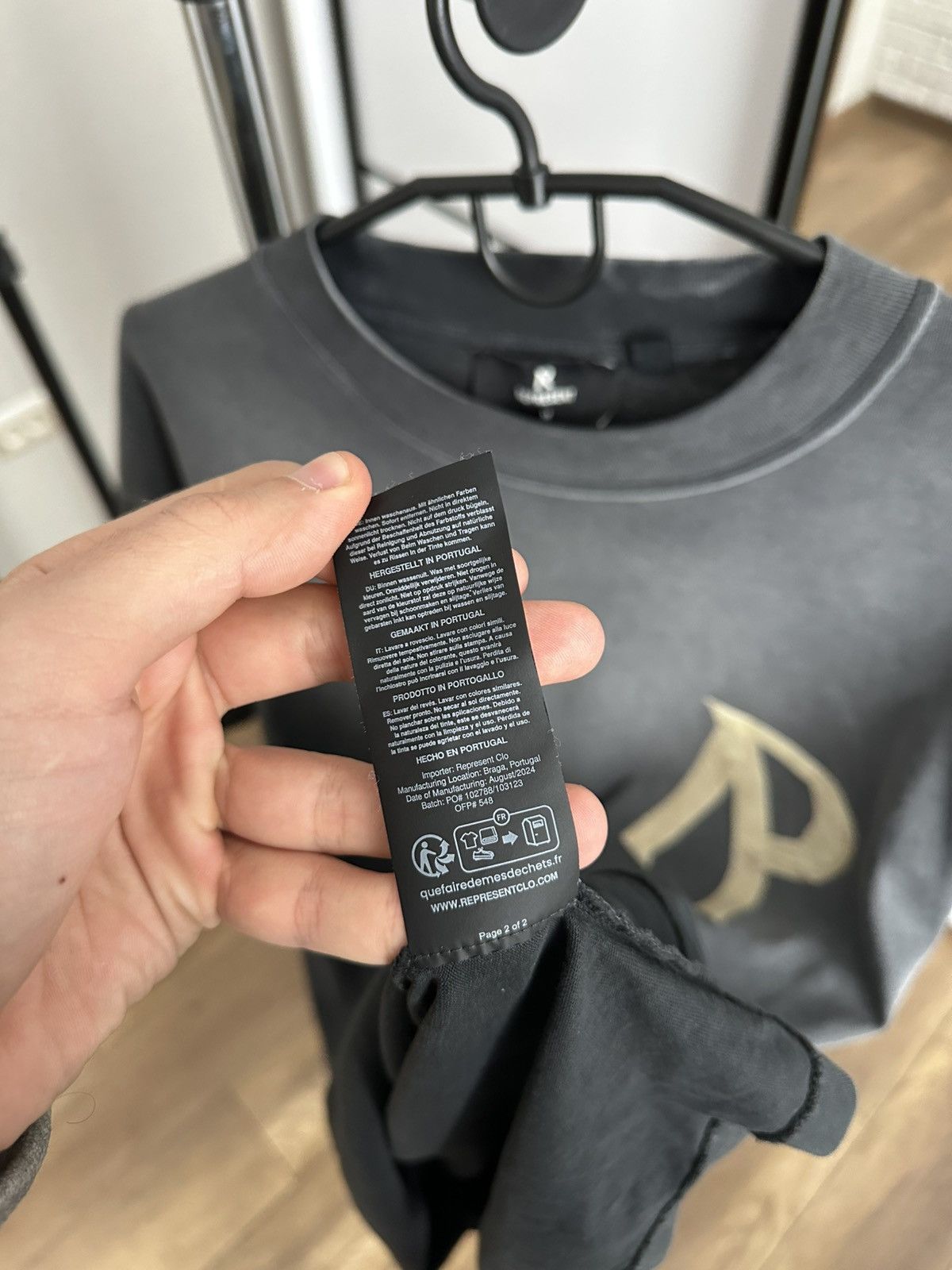 Represent Clo. Represent Clo T-Shirt Tee Big Logo Faded Size US M / EU 48-50 / 2 - 13 Thumbnail