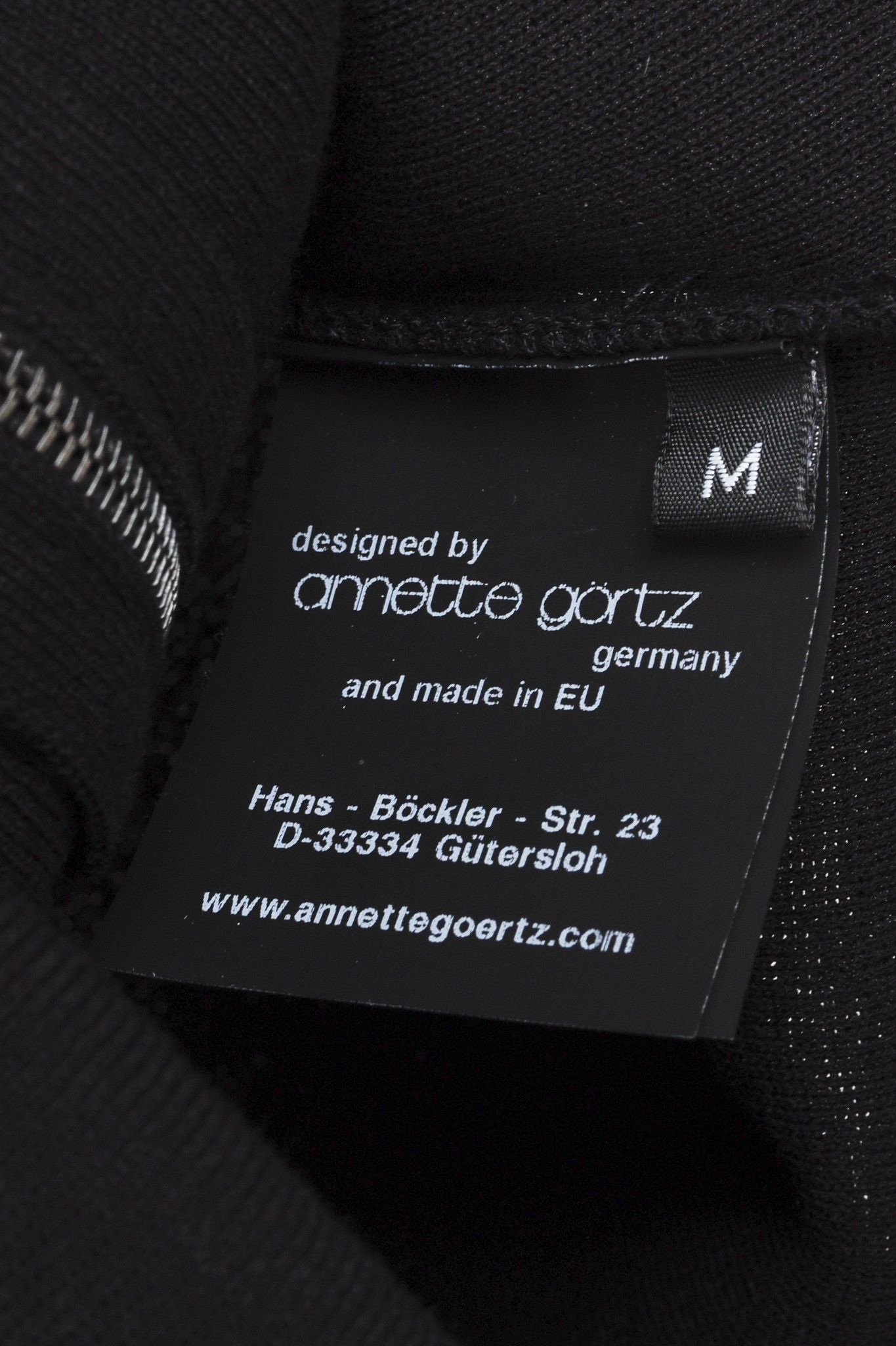Annette Gortz Annette Gortz Long Zip Fit-and-Flare Cardigan, Size M Size M / US 6-8 / IT 42-44 - 10 Thumbnail