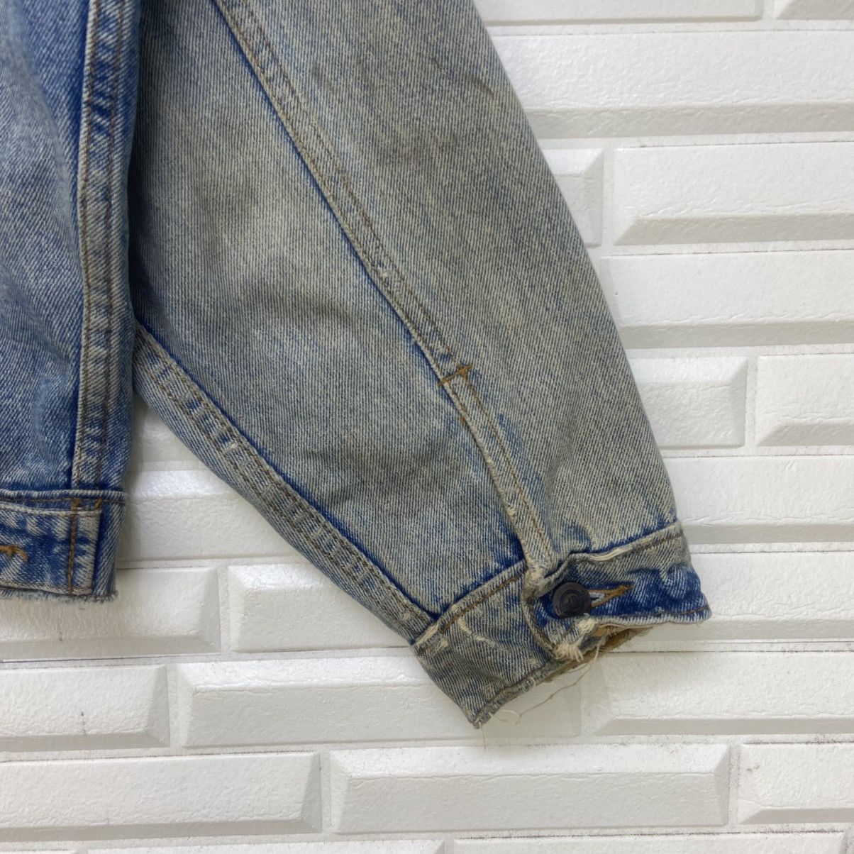 Hard Rock Cafe Vintage Hard Rock Cafe Bangkok Denim Trucker Jacket Size US M / EU 48-50 / 2 - 14 Thumbnail