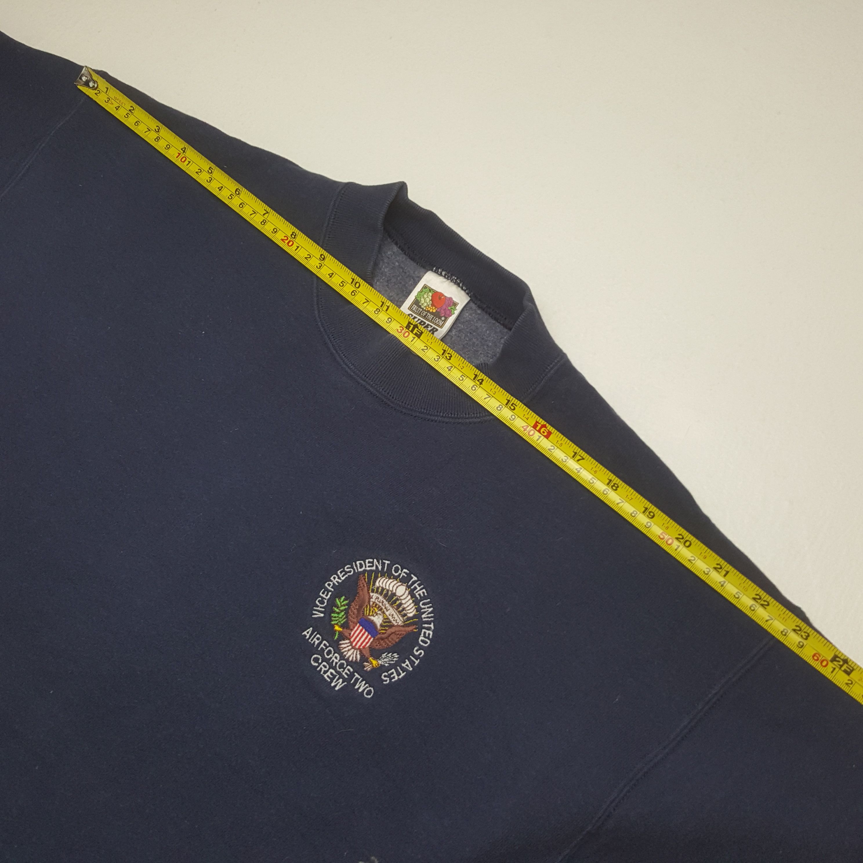 Other Vintage Air Force Two Crew Sweatshirt Size US L / EU 52-54 / 3 - 6 Thumbnail