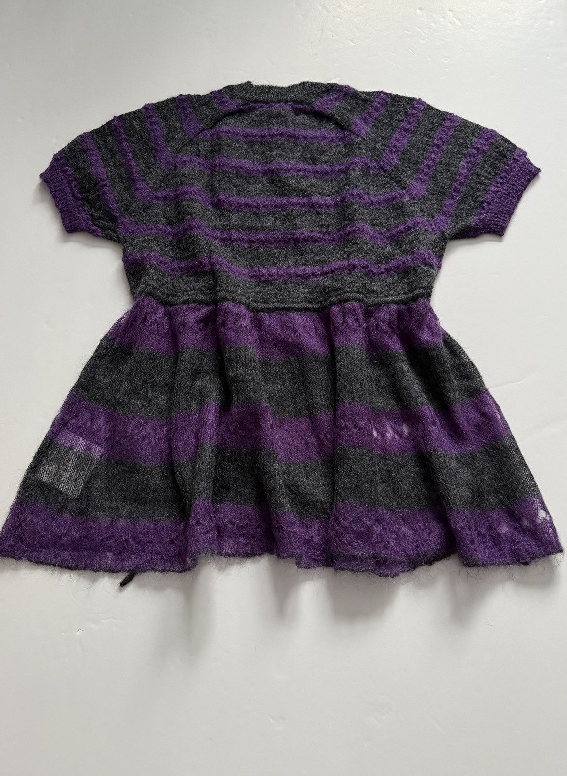 Junya Watanabe Junya Watanabe FW06’ grunge distress minidress Size M / US 6-8 / IT 42-44 - 8 Thumbnail