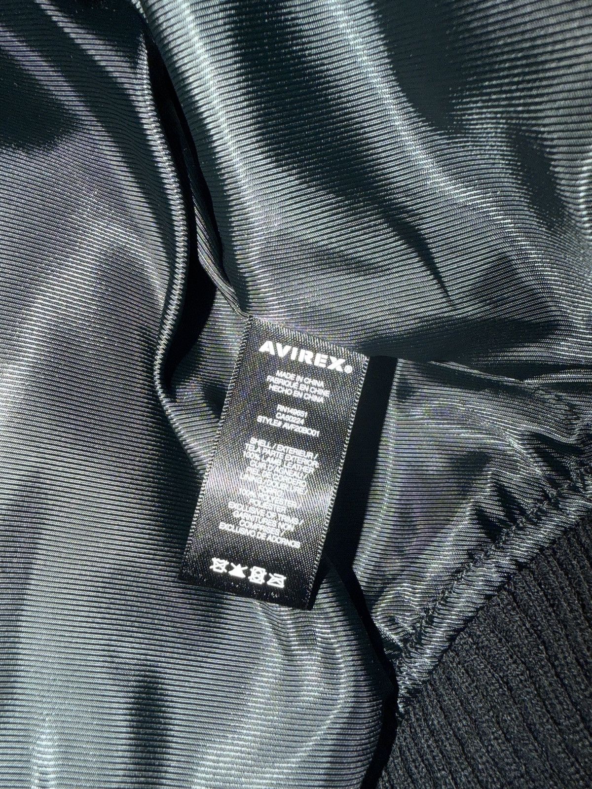 Avirex Avirex black leather jacket Size US S / EU 44-46 / 1 - 12 Thumbnail
