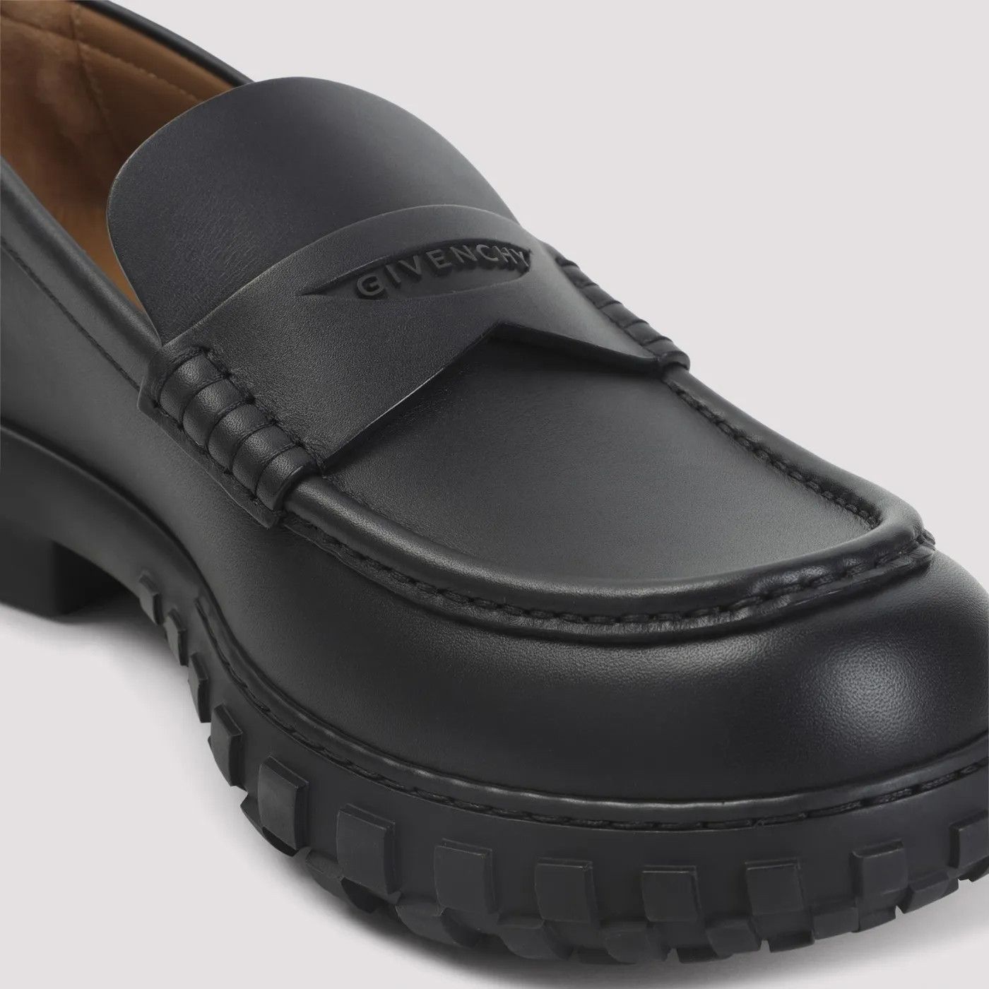 Givenchy GIVENCHY Echo $1020 Black Leather Loafers New & Authentic (M Size US 8.5 / EU 41-42 - 5 Thumbnail