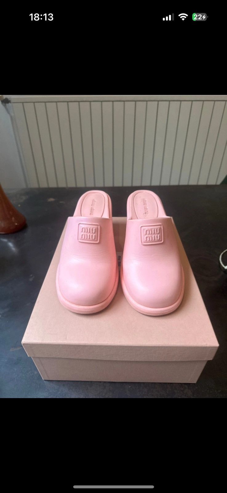 Miu Miu Miu Miu mules Size US 7 / IT 37 - 1 Thumbnail
