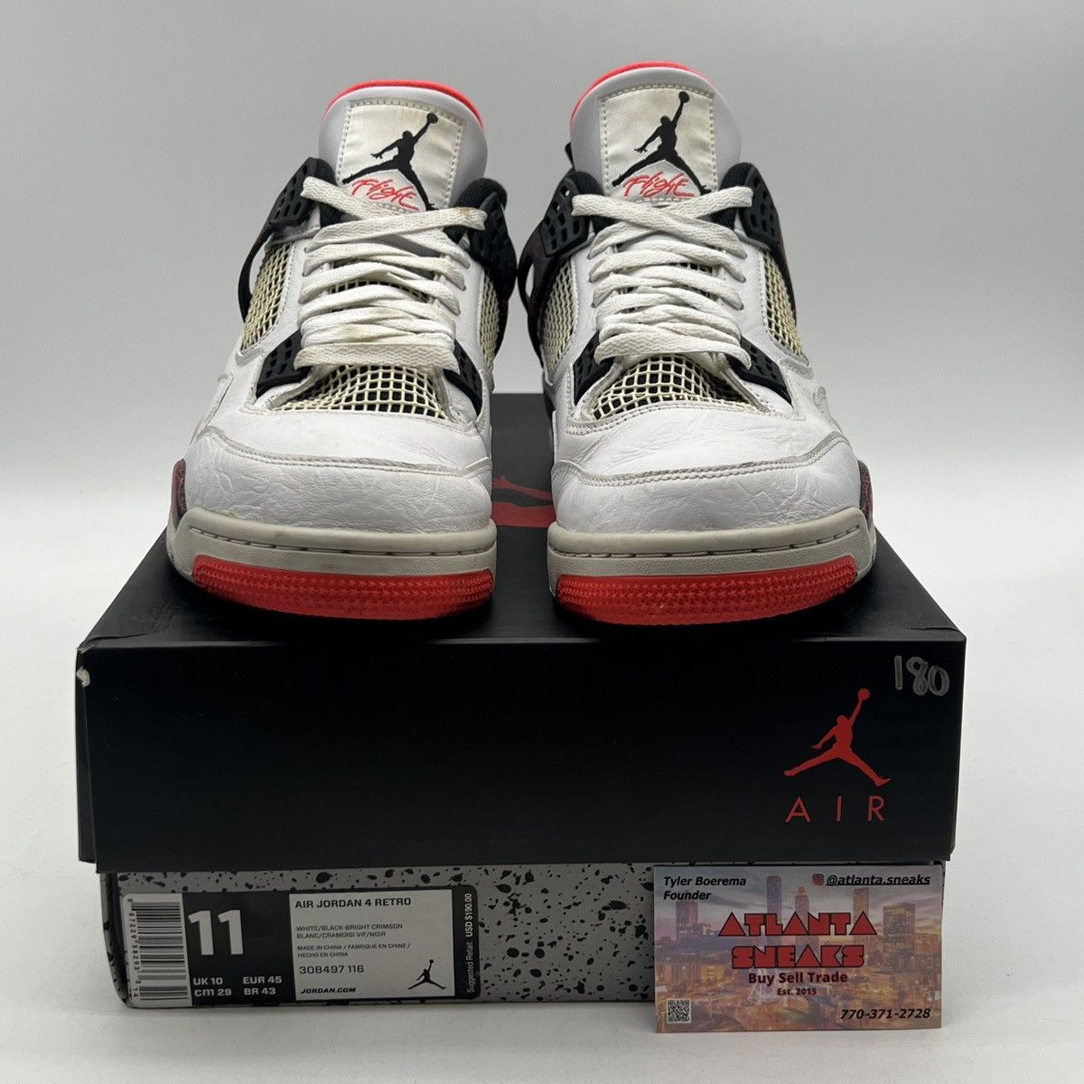 Jordan Brand Air Jordan 4 pale citron Size US 11 / EU 44 - 2 Thumbnail