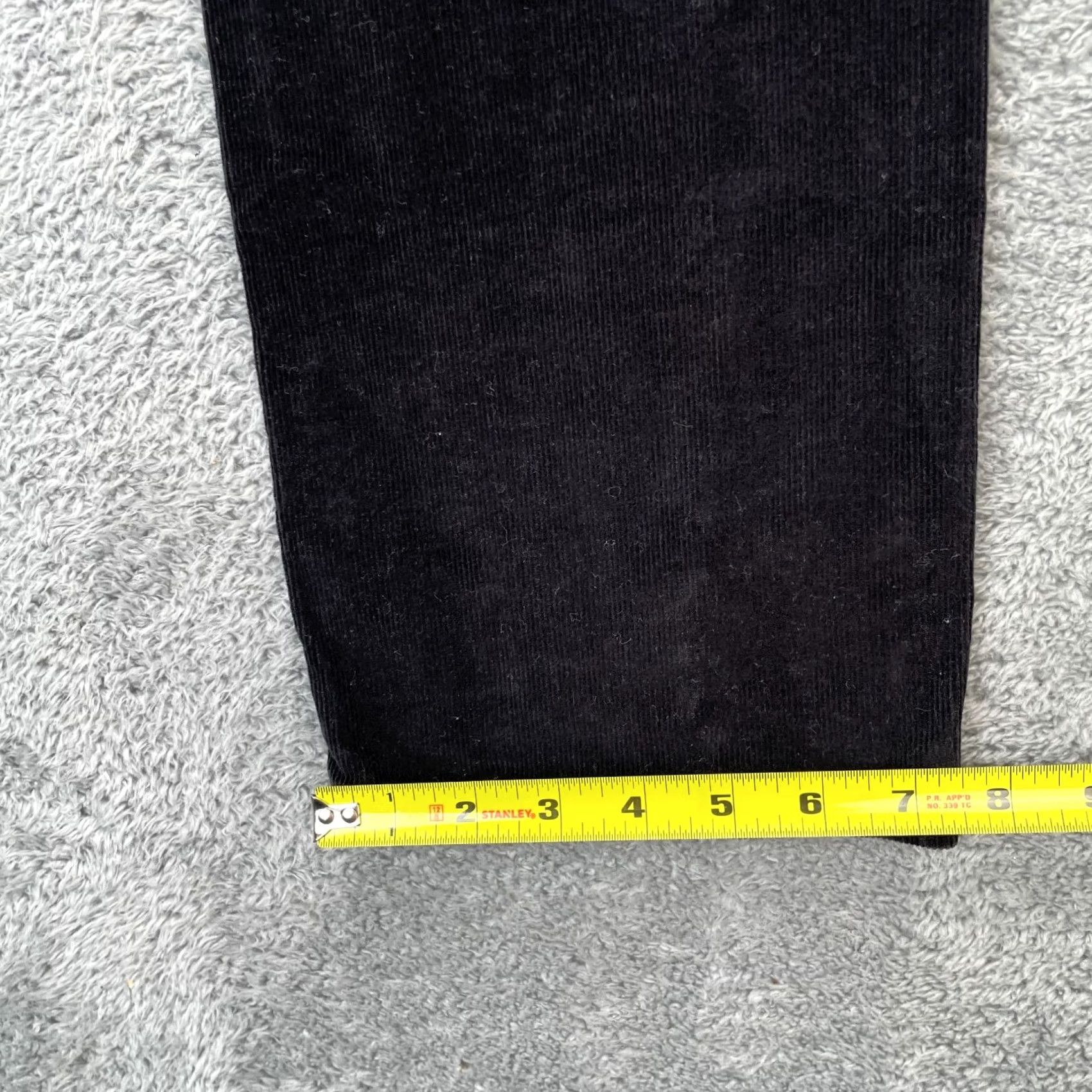Levi's VINTAGE Levi's Pants Womens Medium Black Shaping Bootcut Corduroy Casual Size 32" / US 10 / IT 46 - 7 Thumbnail