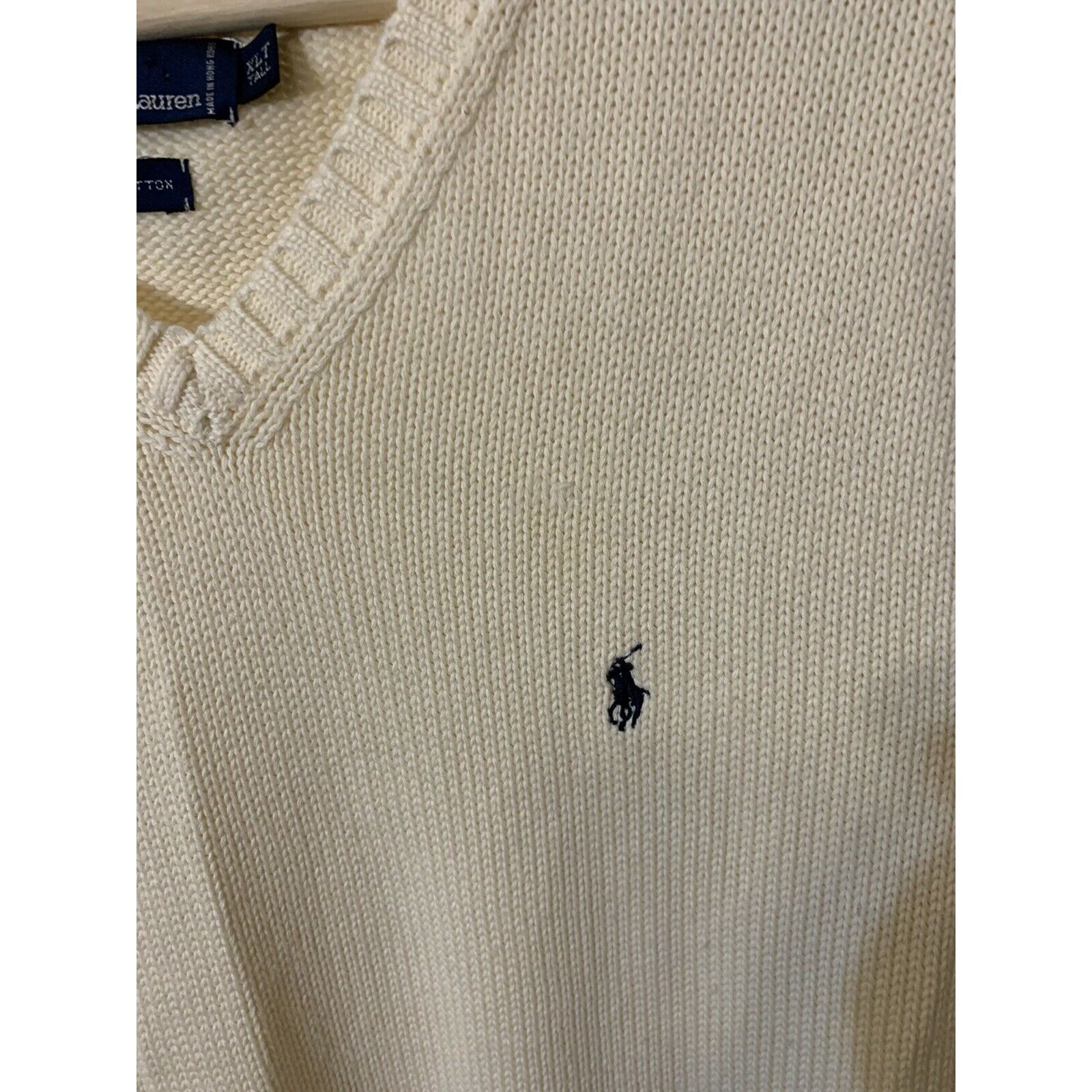 Ralph Lauren Polo Ralph Lauren Ivory Vest Sz XLT Golf Size US XL / EU 56 / 4 - 5 Thumbnail