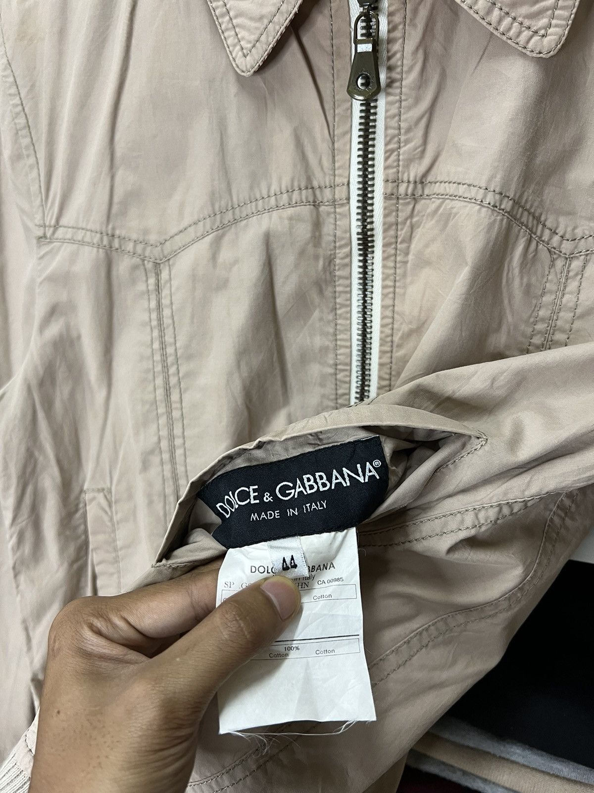 Dolce & Gabbana Dolce & Gabbana S/S 2009 Double Layer Reversible Jacket Size M / US 6-8 / IT 42-44 - 6 Thumbnail