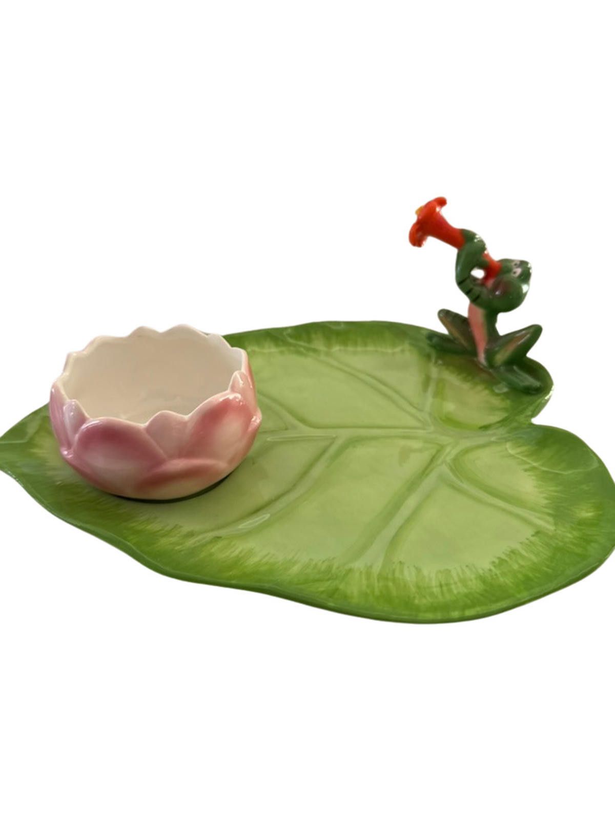 Disney Disneyland Tiana's Palace Beignet Lily Pad Plate Lotus Cup Size ONE SIZE - 2 Thumbnail