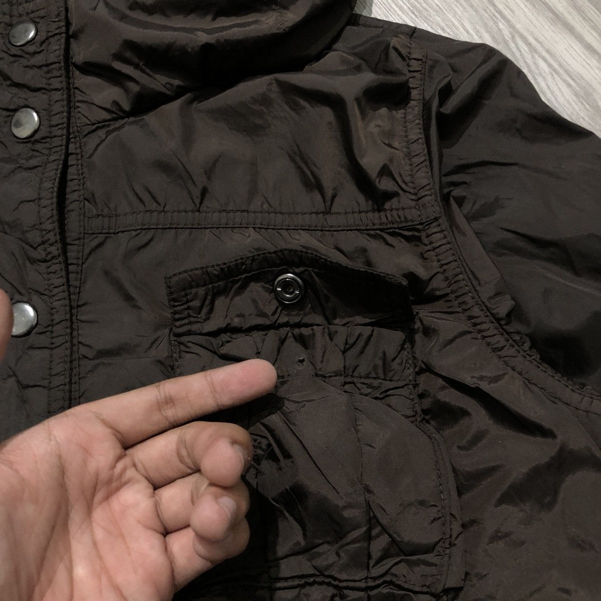 Comme Ca Ism 2000s Comme Ca Ism Jacket Luxury With Hoodie Dark Brown Size US M / EU 48-50 / 2 - 12 Thumbnail