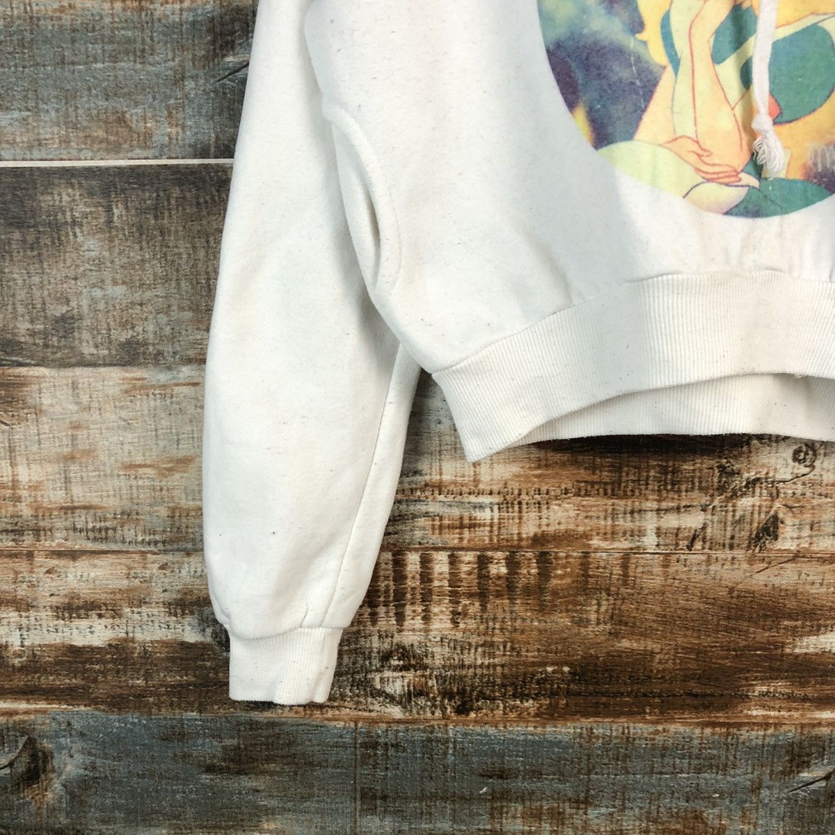 Japanese Brand DL Alice In Wonderland Darkweb A-HA croptop Hoodie #A2513 Size S / US 4 / IT 40 - 7 Thumbnail