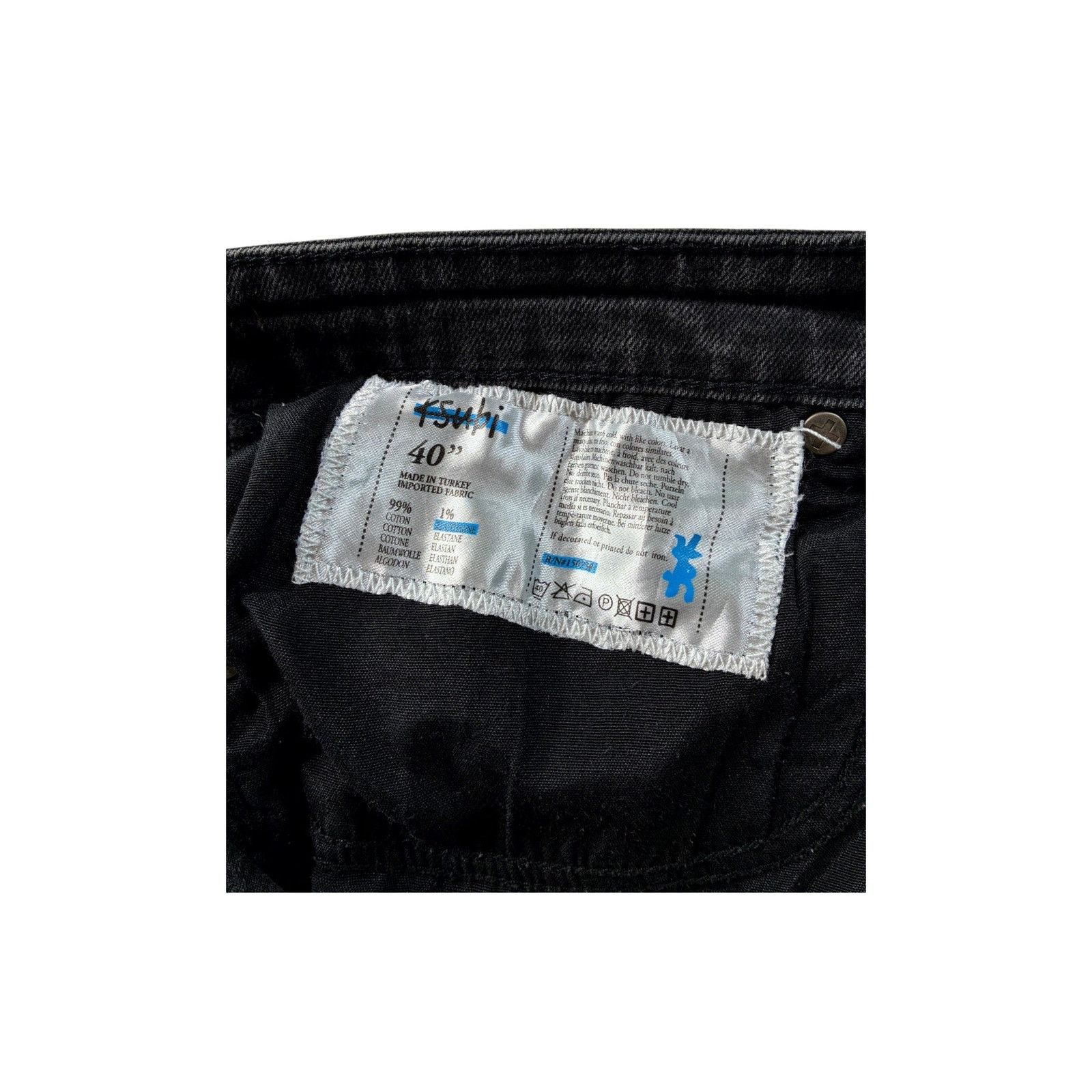 Ksubi Ksubi Black Wash Jeans Size US 40 / EU 56 - 3 Thumbnail