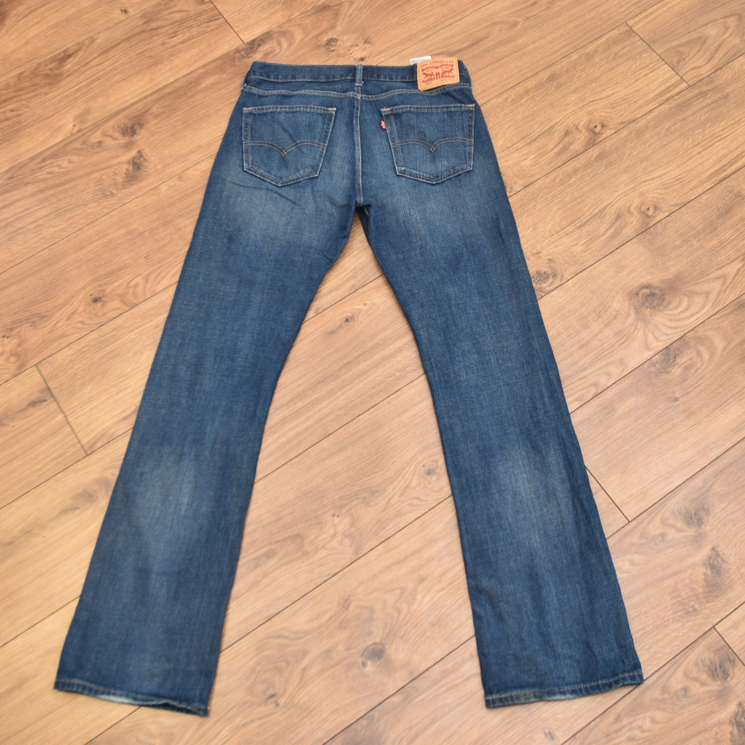 Levi's Levis 527 Trend Hype Bootcut Jeans Dark Wash W33 L34 Y2K Size US 33 - 7 Thumbnail