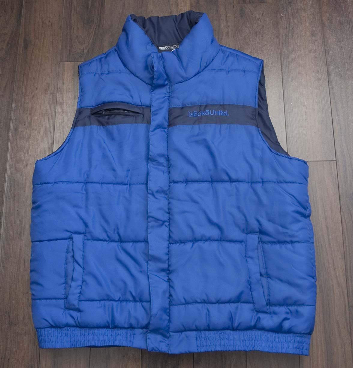 Ecko Unltd. Ecko Unltd Puffer Vest Jacket Size XXL Blue Size US XXL / EU 58 / 5 - 1 Thumbnail