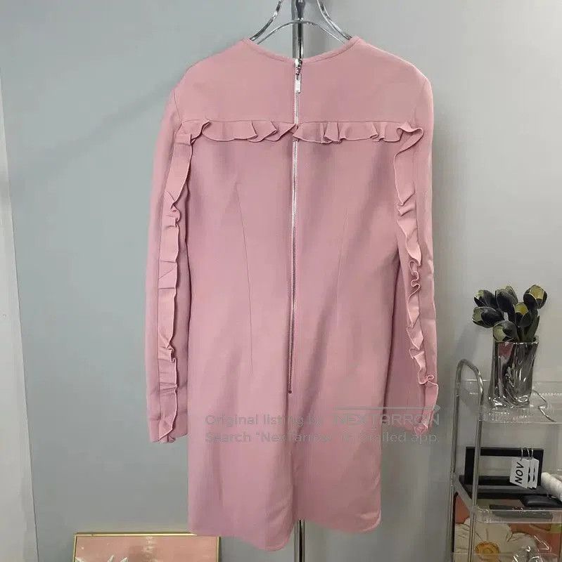 Louis Vuitton Louis Vuitton Pink Cotton Dress for Women . Size M / US 6-8 / IT 42-44 - 2 Thumbnail