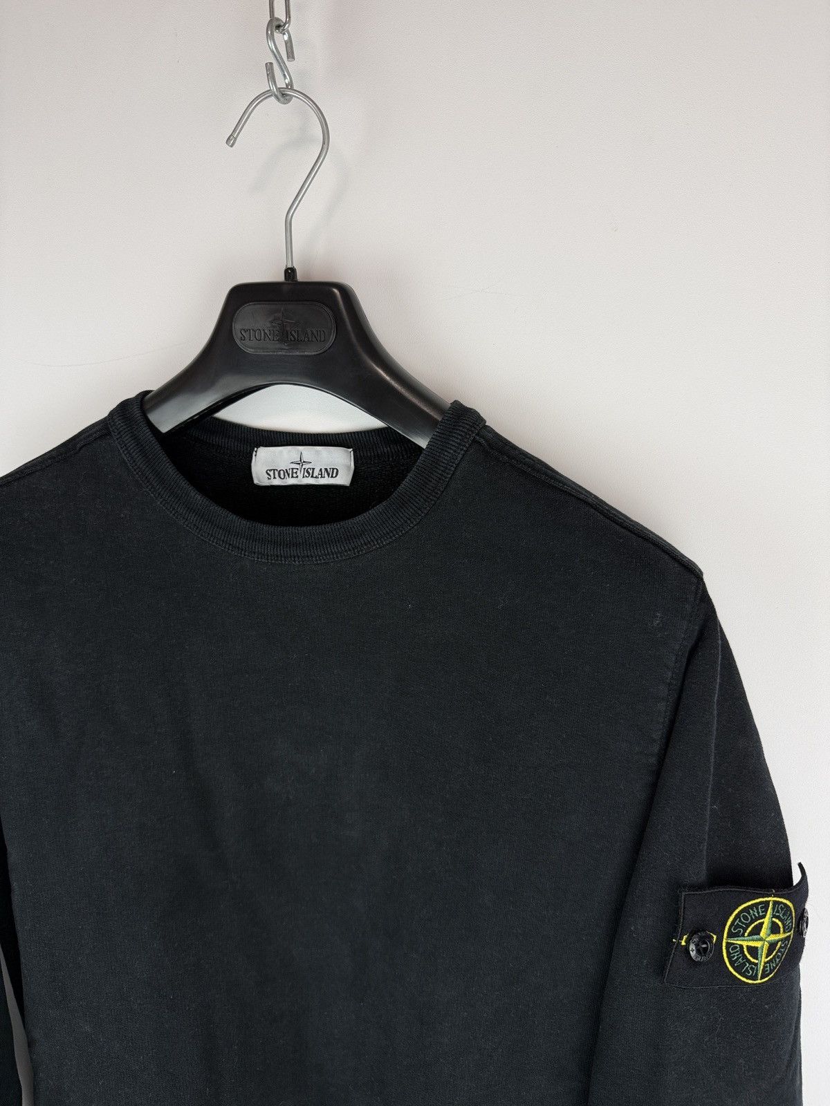 Stone Island Black Stone Island sweatshirt Size US M / EU 48-50 / 2 - 2 Thumbnail