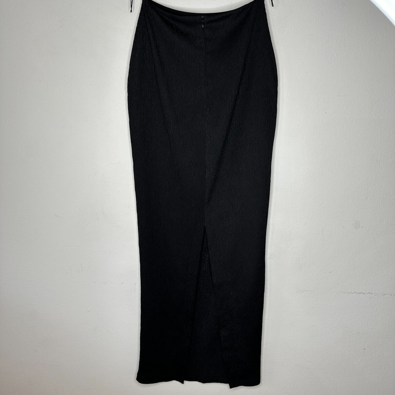 Other NWT Rumer Black High Waist Pencil Tucker Maxi Back Slit S Size 26" / US 2 / IT 38 - 2 Thumbnail