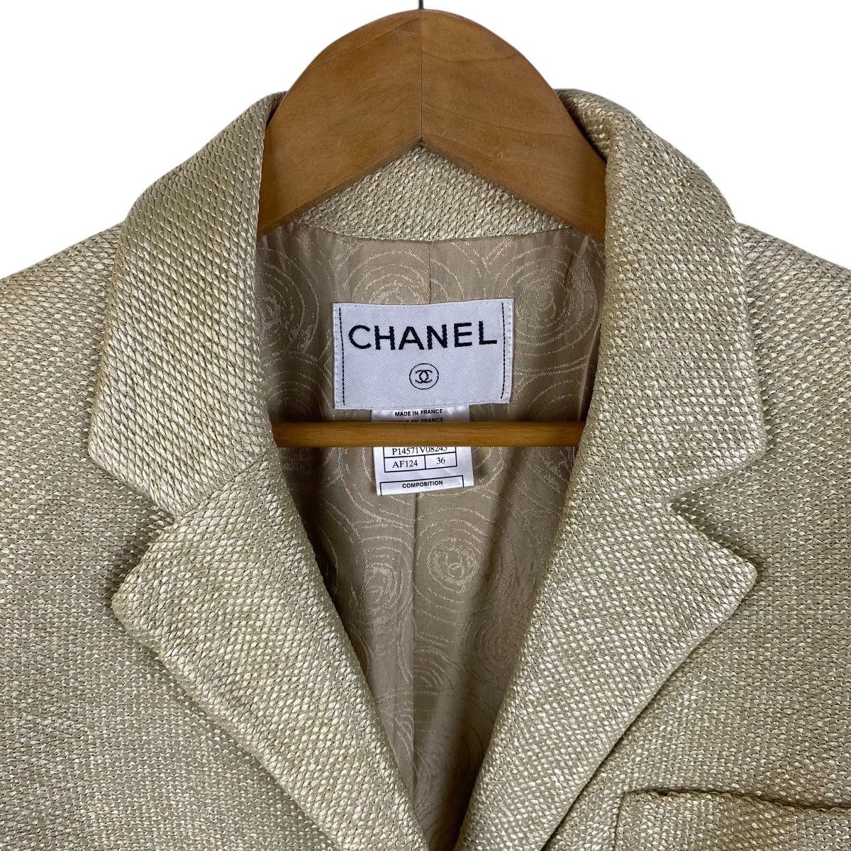 Chanel CHANEL Paris 2000 Made In Paris Tweed Coat Jacket Size XS / US 0-2 / IT 36-38 - 8 Thumbnail