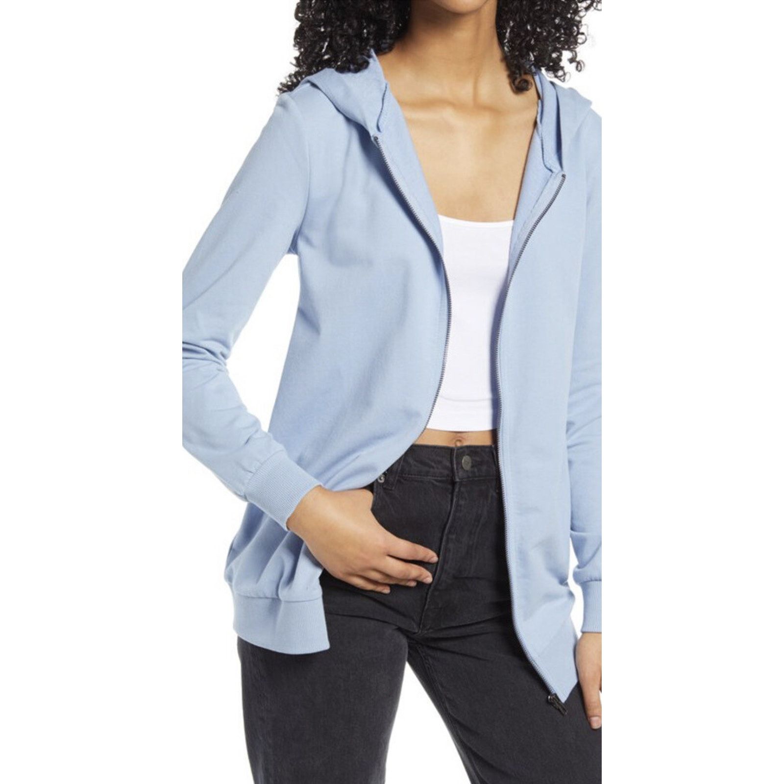 BP. BP. Women's Bp. Women's Oversize Zip Hoodie XS women A003137 Size XS / US 0-2 / IT 36-38 - 2 Thumbnail