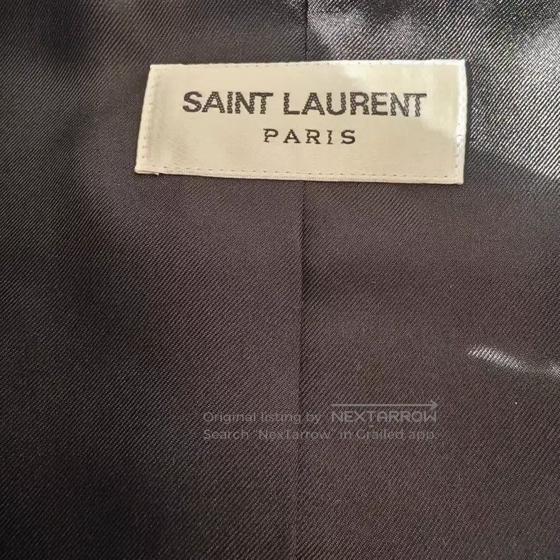 Saint Laurent Paris Saint Laurent Paris Wool Blended Tweed Jacket Size XS / US 0-2 / IT 36-38 - 3 Thumbnail