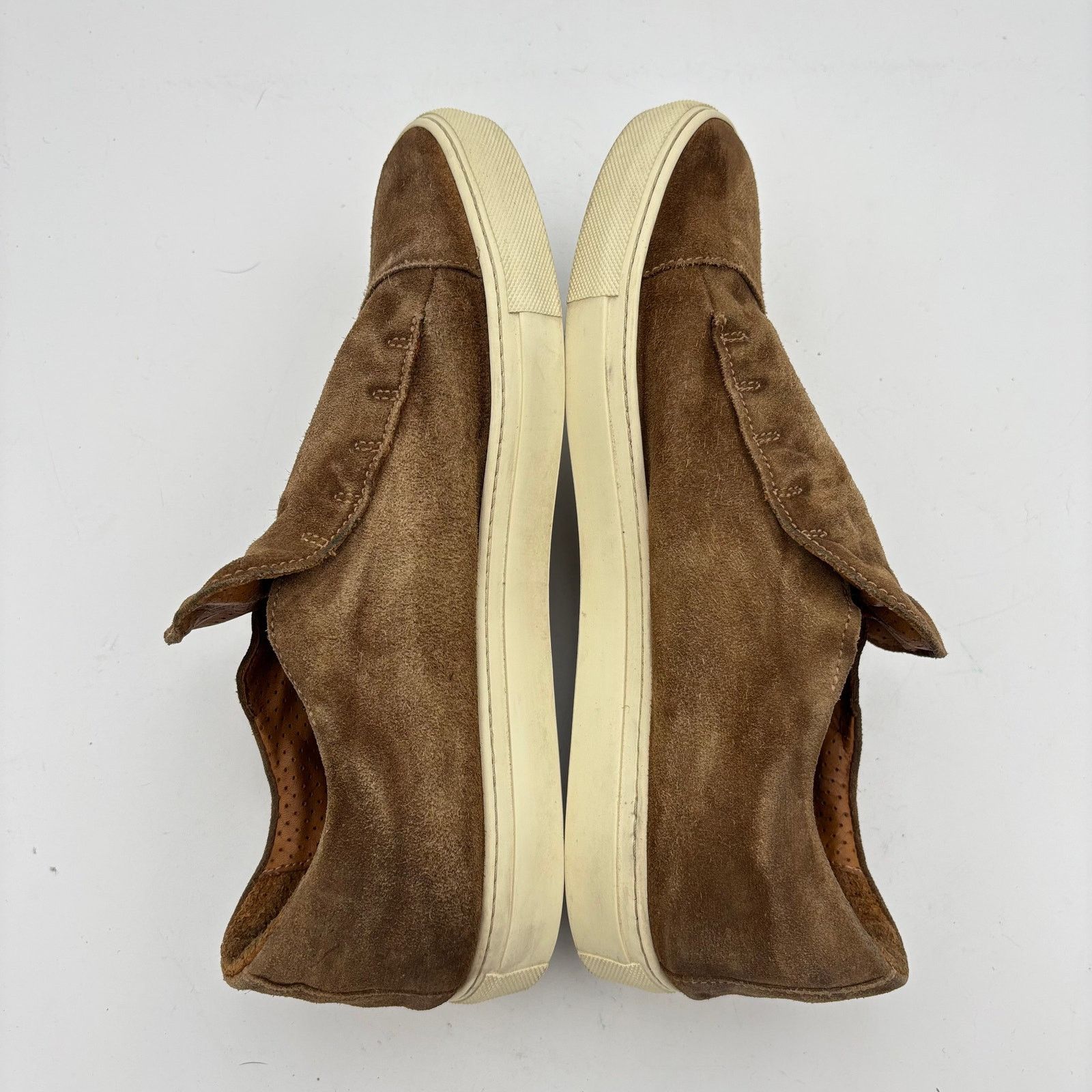 John Varvatos John Varvatos 315 Reed Laceless Slip On Suede Sneakers 11.5 Size US 11.5 / EU 44-45 - 8 Thumbnail