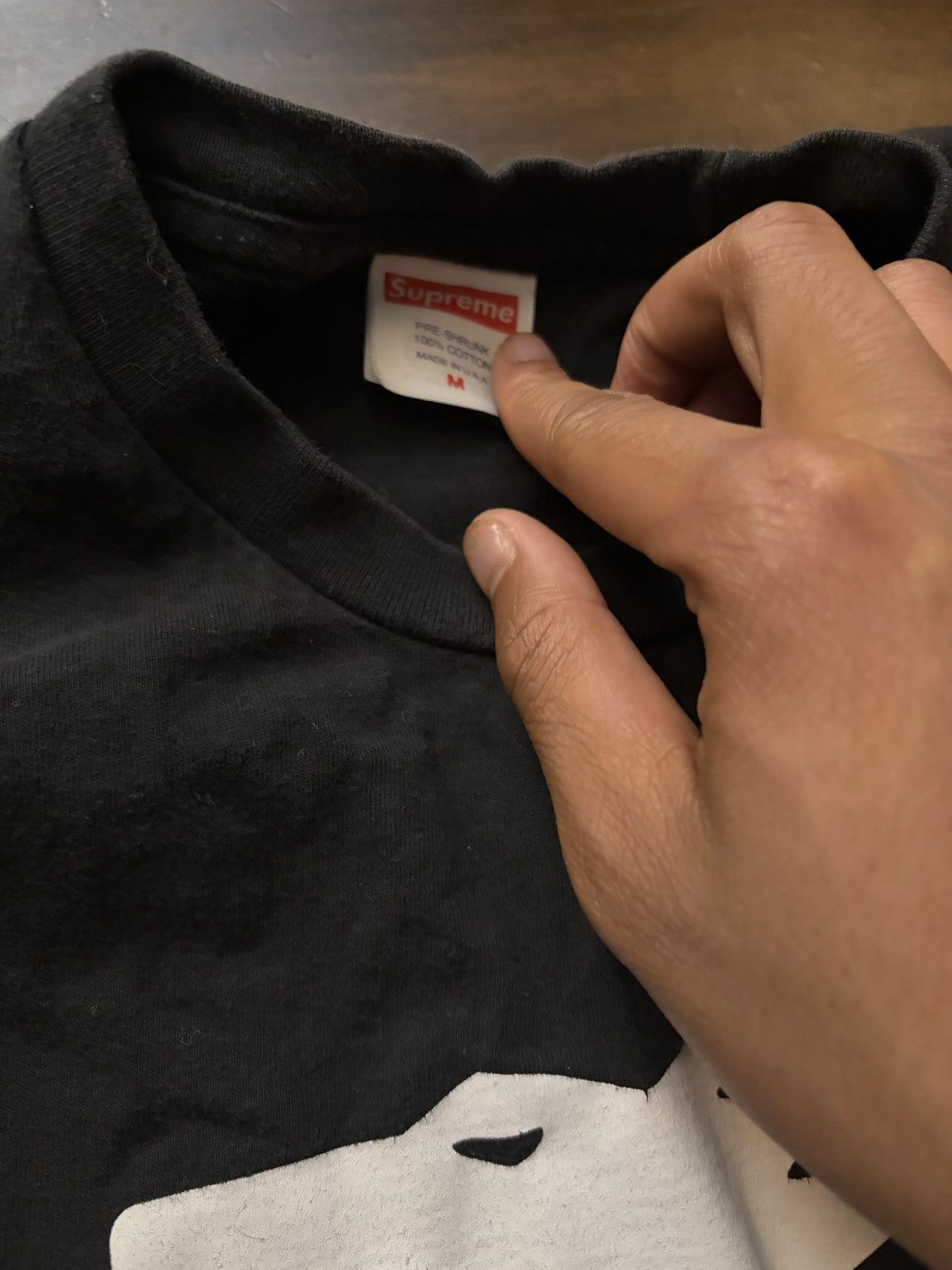 Supreme Supreme x mobb deep black tee Size US S / EU 44-46 / 1 - 4 Thumbnail