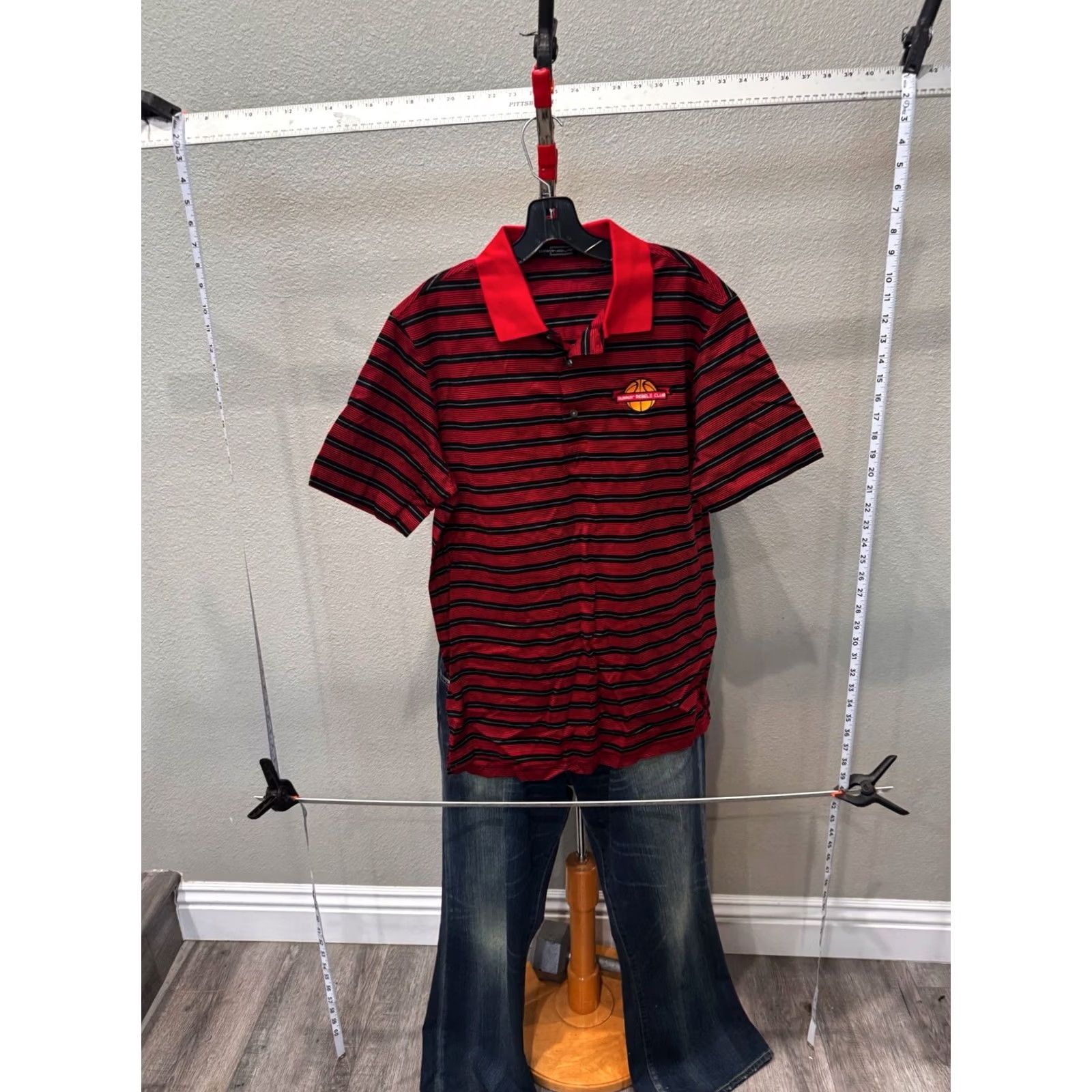Vintage Carnoustie UNLV runnin Rebels Polo Shirt Short Sleeve Medium M Mens Size US M / EU 48-50 / 2 - 3 Thumbnail