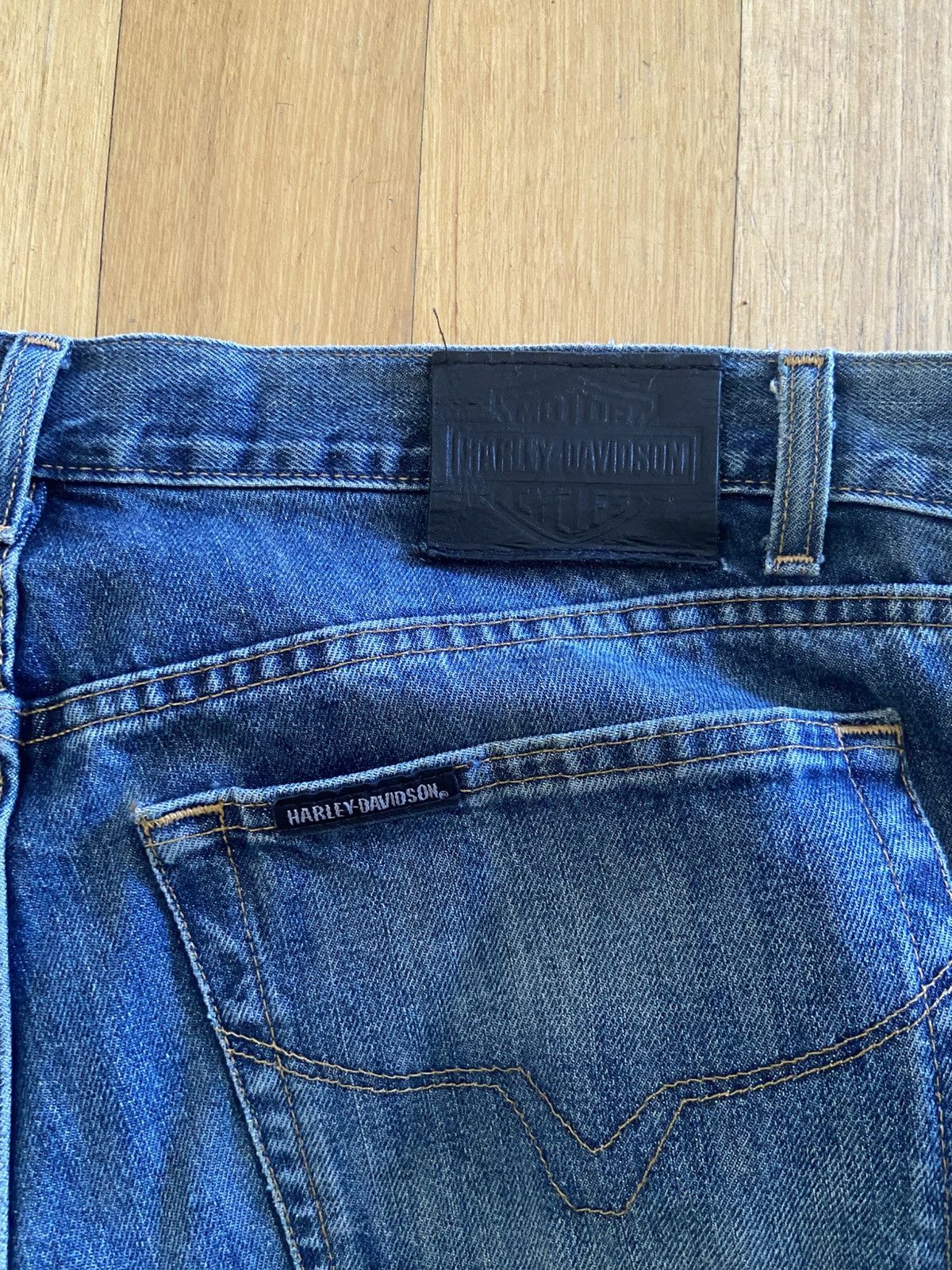 Harley Davidson *VINTAGE* Harley Davidson Bootcut jeans Size US 35 - 4 Thumbnail