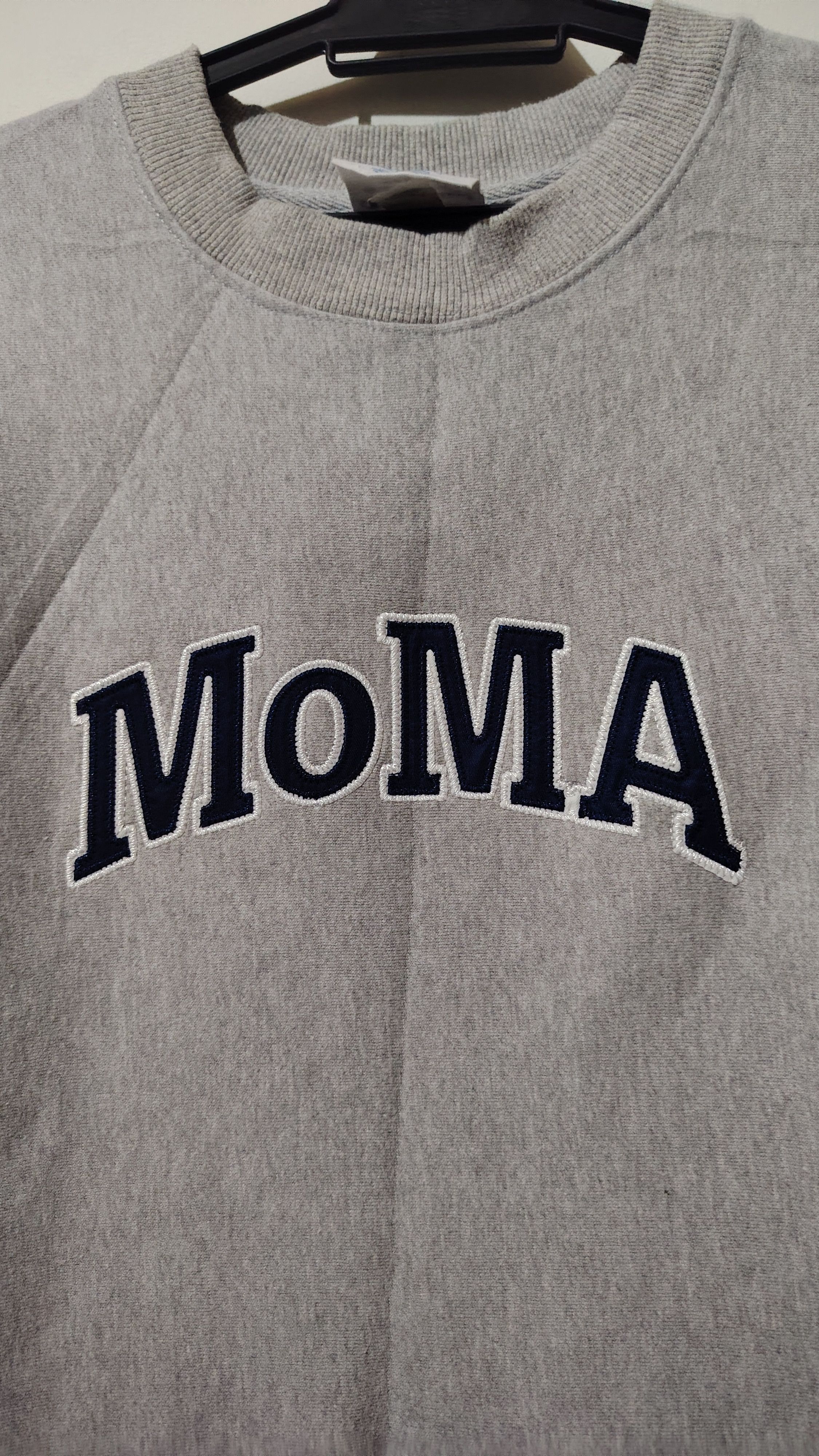 Champion 90s Champion Reverse Weave MoMa Sweatshirt Size US L / EU 52-54 / 3 - 3 Thumbnail