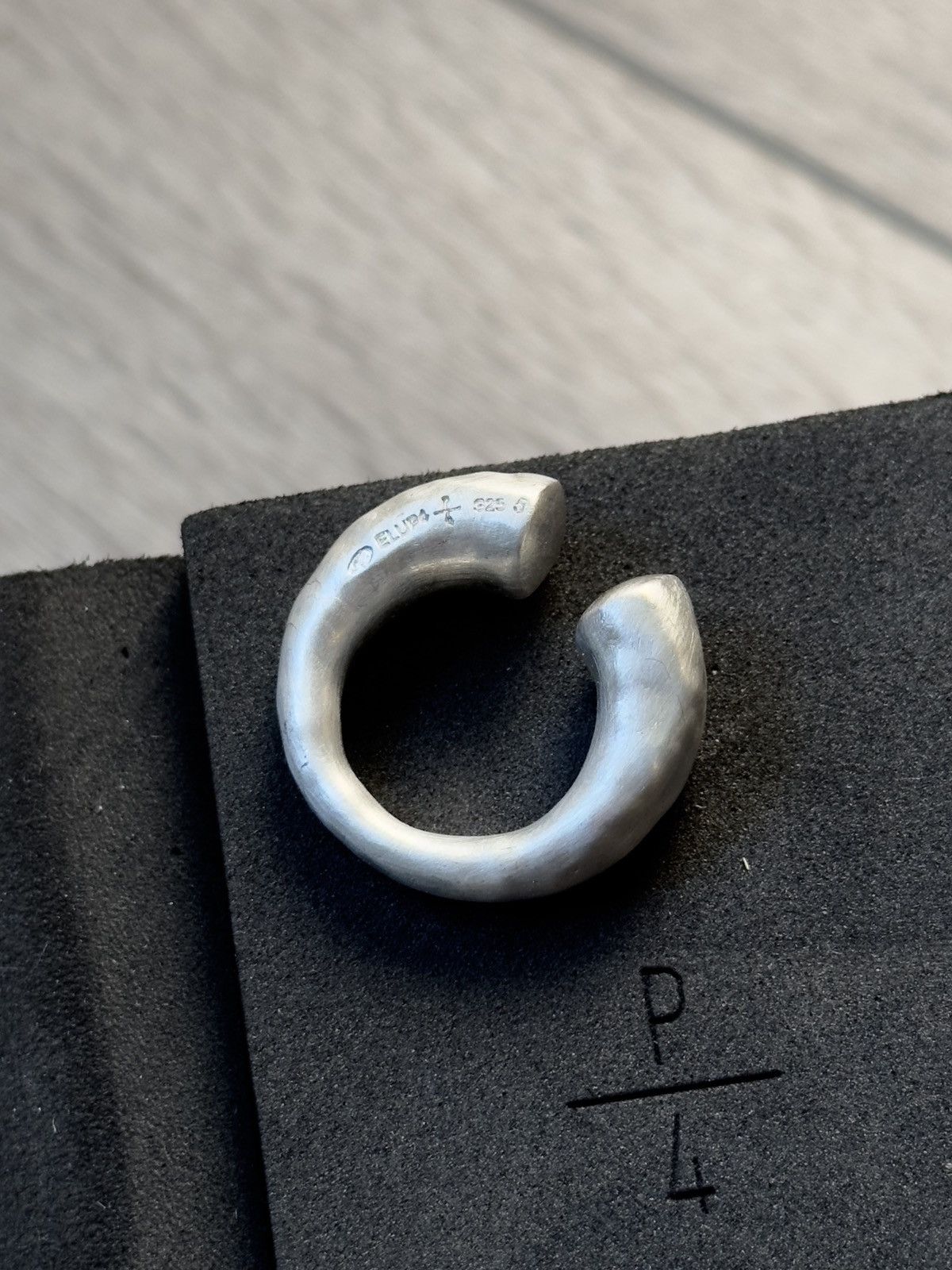 Parts Of Four Crescent Crevice band-style Ring | Silver | FARFETCH AZ