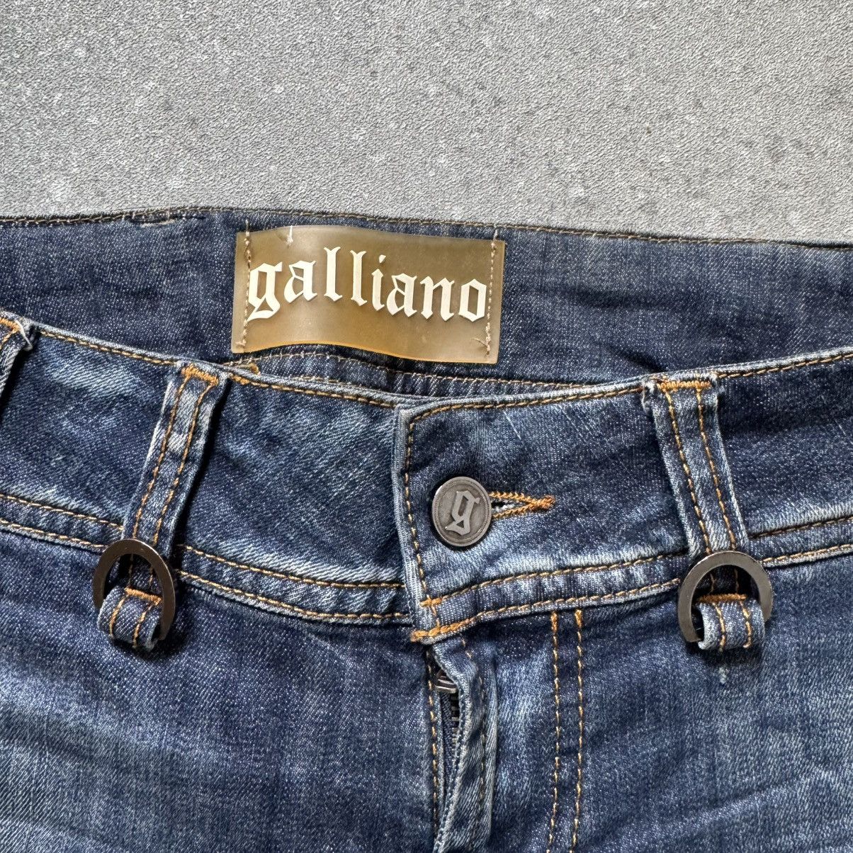 John Galliano John Galliano Vintage Zip Details Y2K Jeans Size 26" / US 2 / IT 38 - 4 Thumbnail