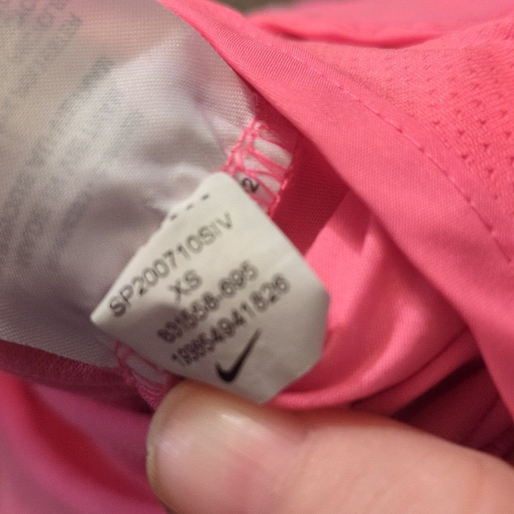 Nike Nike pink shorts with liner size XS Size 24" / US 00 / IT 34 - 8 Thumbnail
