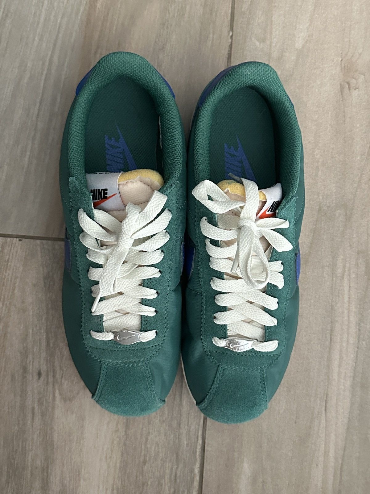 Nike Nike Cortez Nylon (Green/Blue) Size US 7.5 / IT 37.5 - 3 Thumbnail