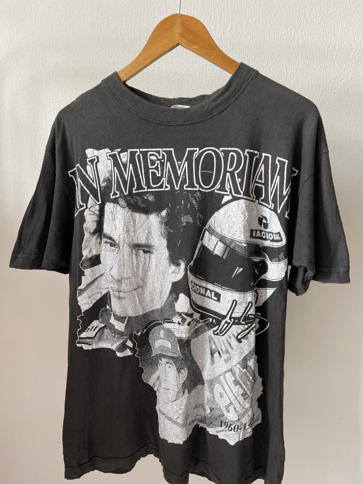 Formula 1 Vintage Ayrton Senna Formula 1 Tee Size US L / EU 52-54 / 3 - 3 Thumbnail