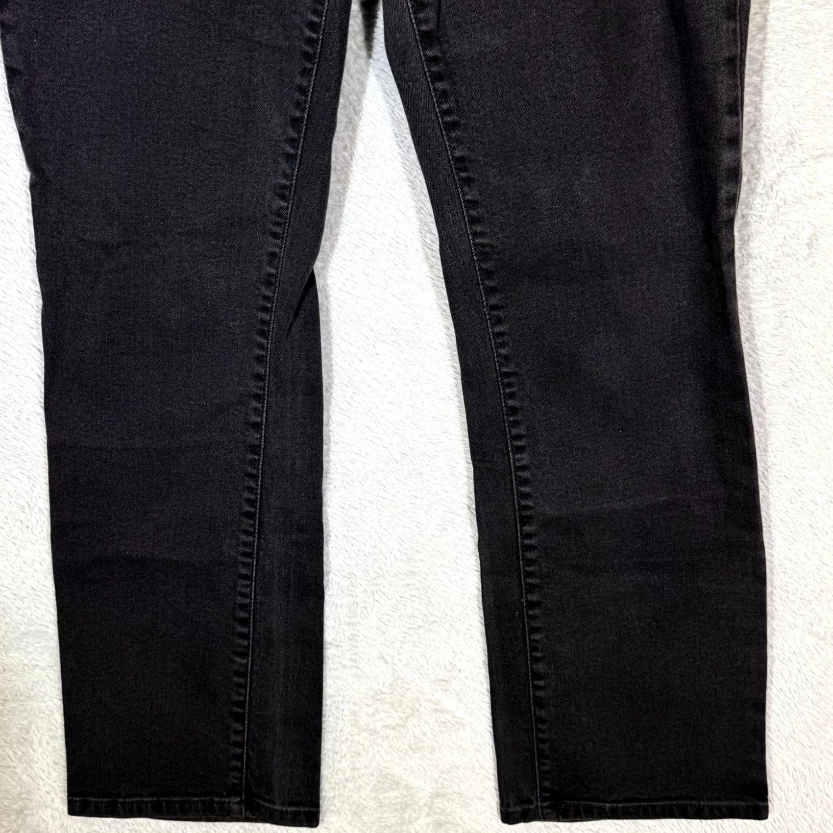 Levi's VINTAGE Levi’s 505 Womens Jeans Size 18 Black Denim Dark Wash Mid Rise Straight Leg Mens, Womens, Girls, Boys Size 40" / US 18 - 5 Thumbnail