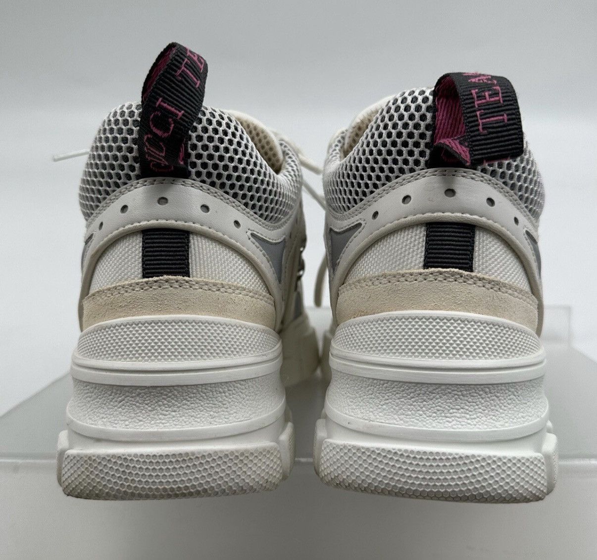 Gucci Gucci/White Hiking Dad Sneakers K12 Size US 5.5 / IT 35.5 - 4 Thumbnail