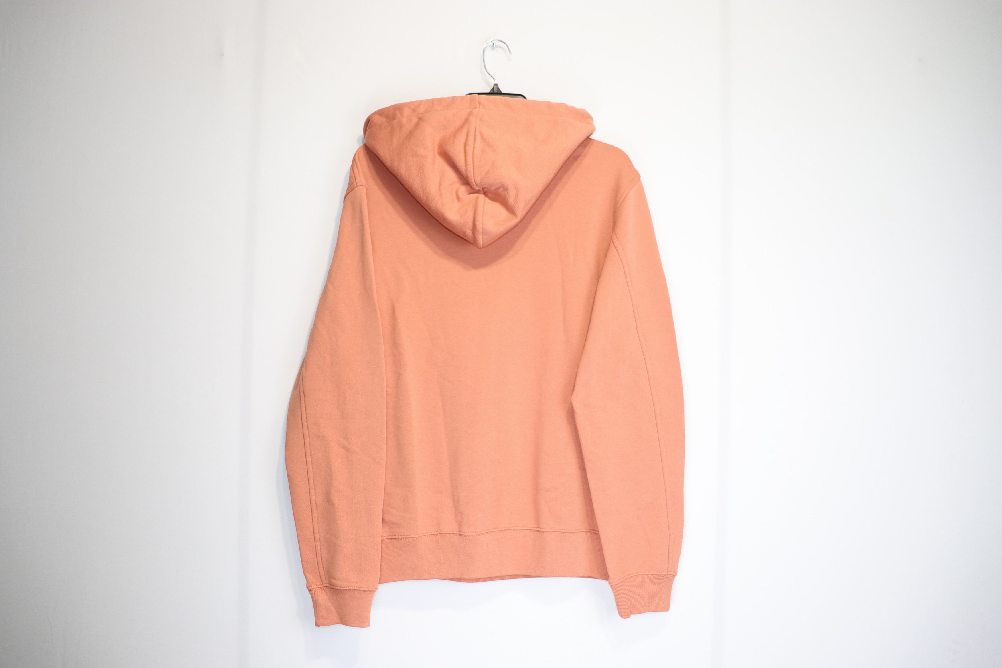 Dries Van Noten o1rshd1 Medium Weight Cotton Terry Hoodie in Salmon Size US M / EU 48-50 / 2 - 9 Thumbnail