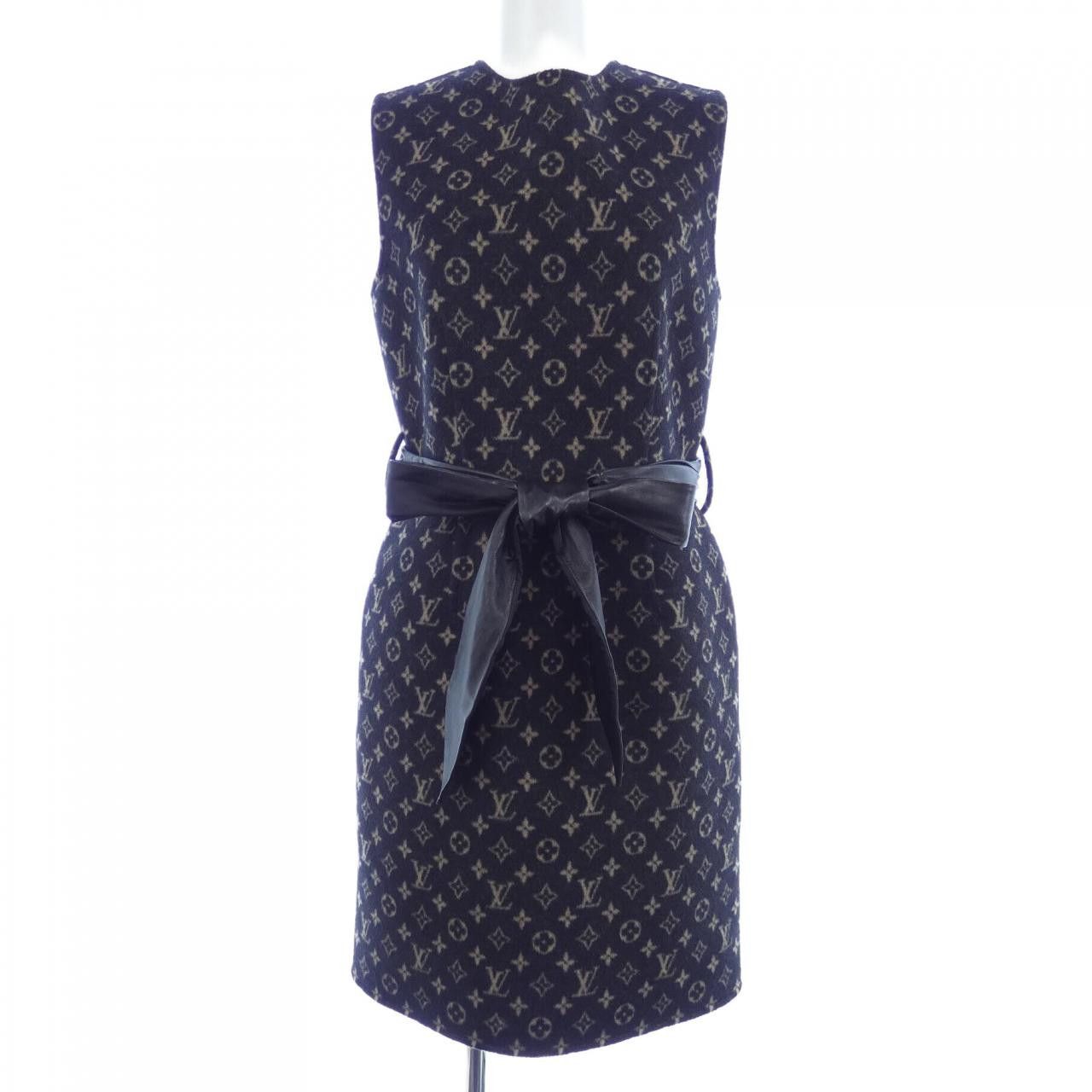 Louis Vuitton Louis Vuitton Louis Vuitton Silk Blend Dress Others Dresses FKDR15QS3 DUTY FREE for USA Size ONE SIZE - 1 Thumbnail