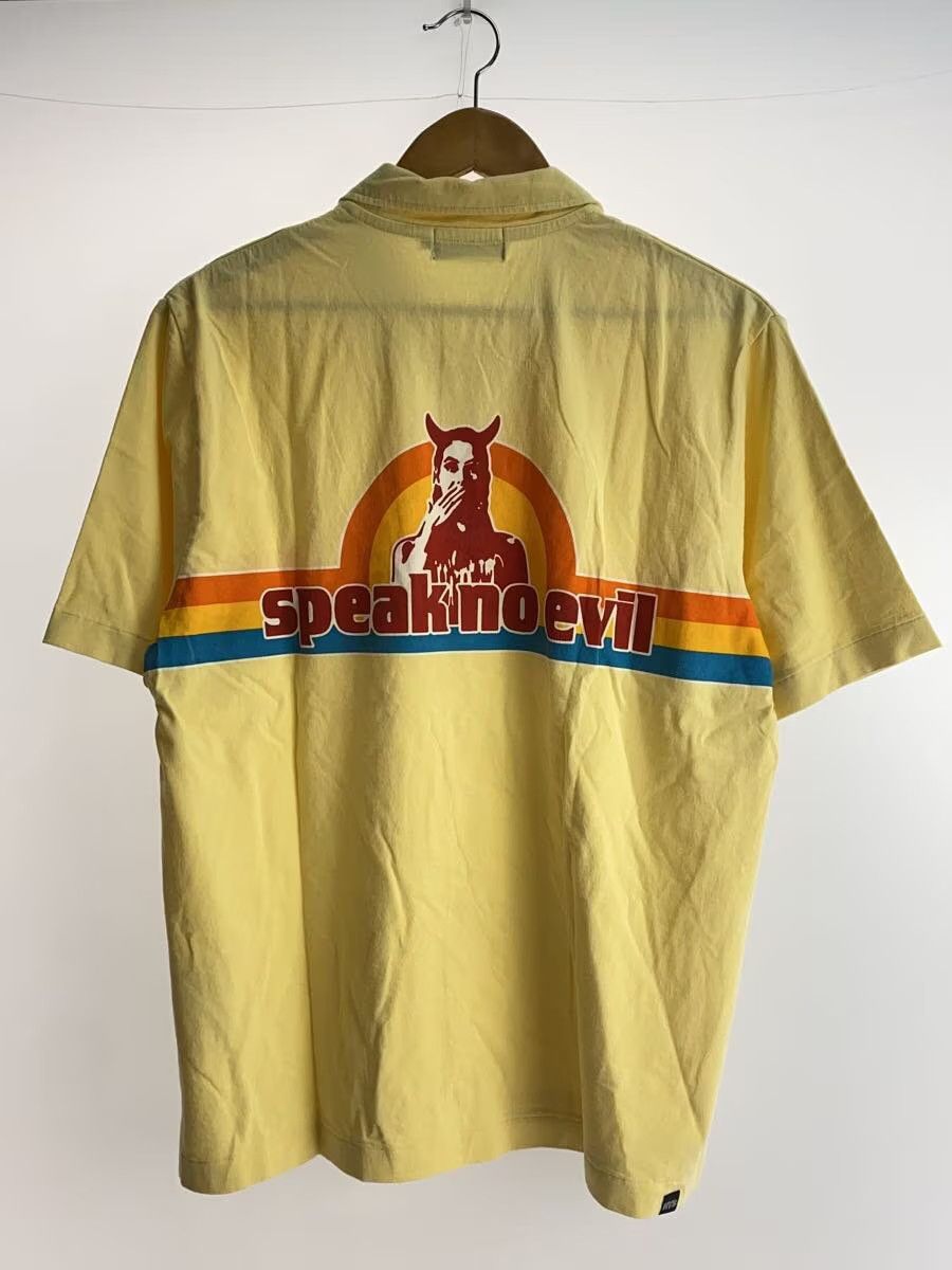 Hysteric Glamour Speak No Evil Devil Striped Polo Shirt Size US L / EU 52-54 / 3 - 2 Thumbnail