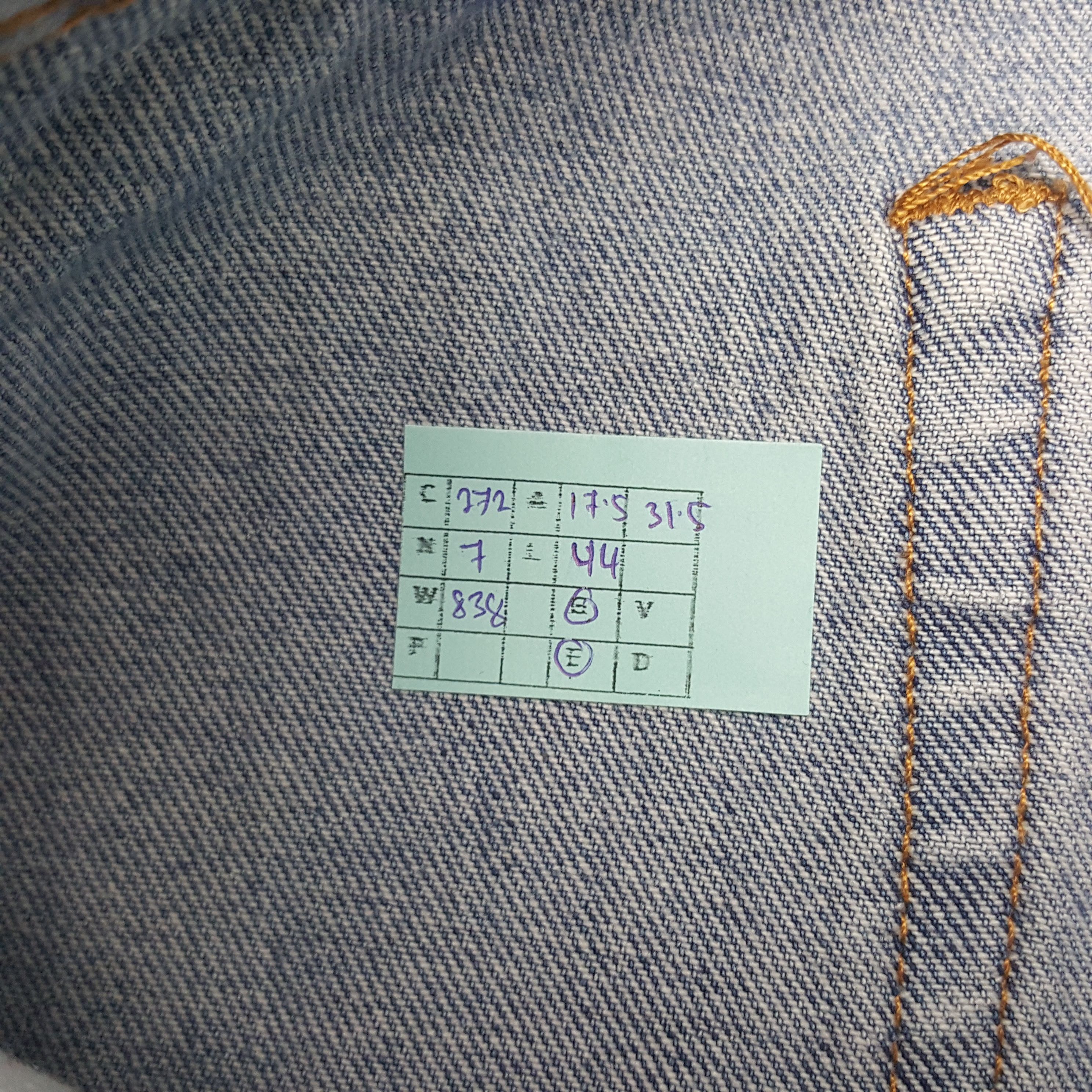 Levi's × Vintage Vintage Levi's 550 Distressed Style Denim Jeans Size US 35 - 13 Thumbnail