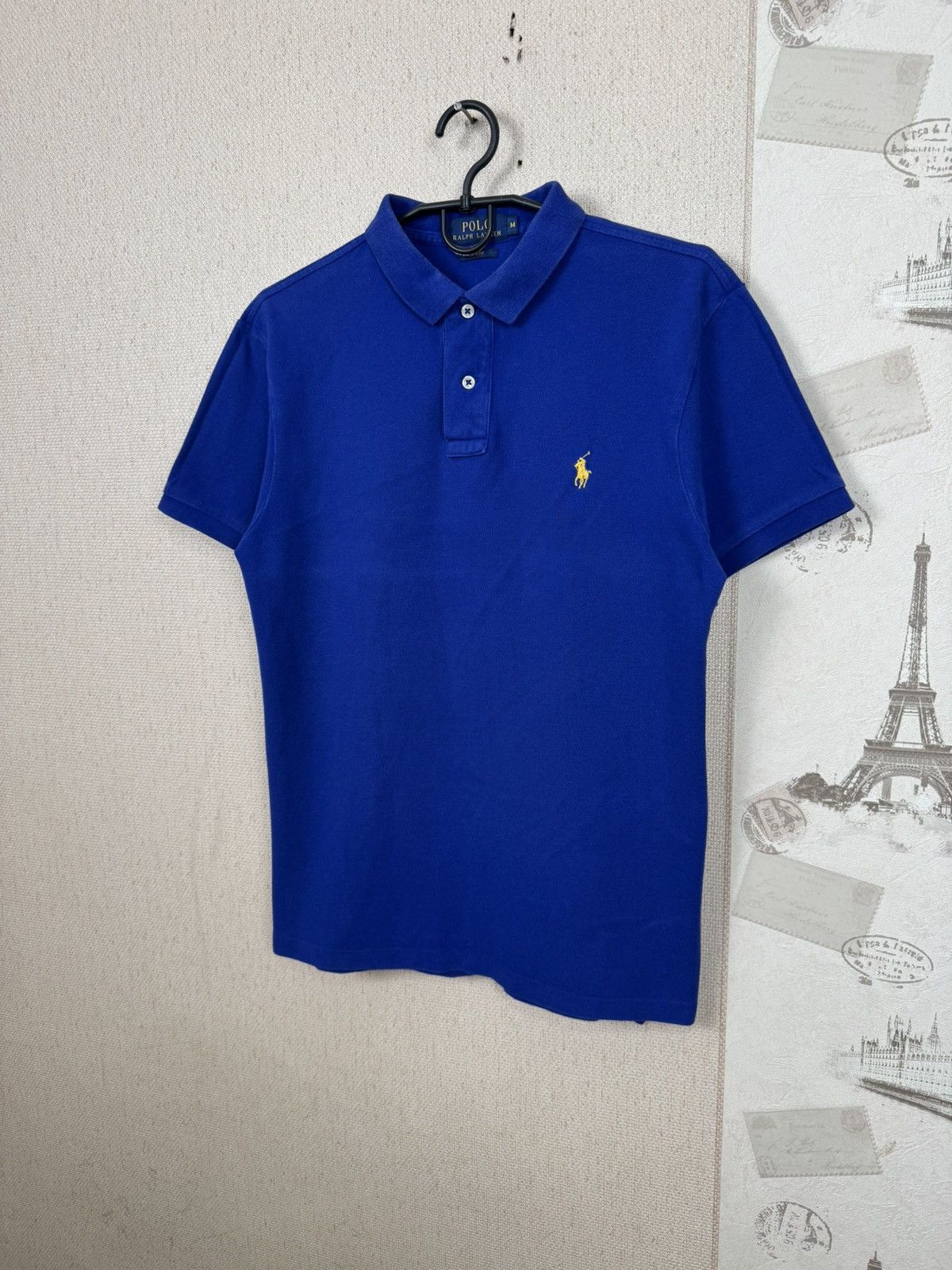 Polo Ralph Lauren 🇺🇸 Polo Ralph Lauren T shirt Men Blue Rare Retro Hype M Size US M / EU 48-50 / 2 - 4 Thumbnail