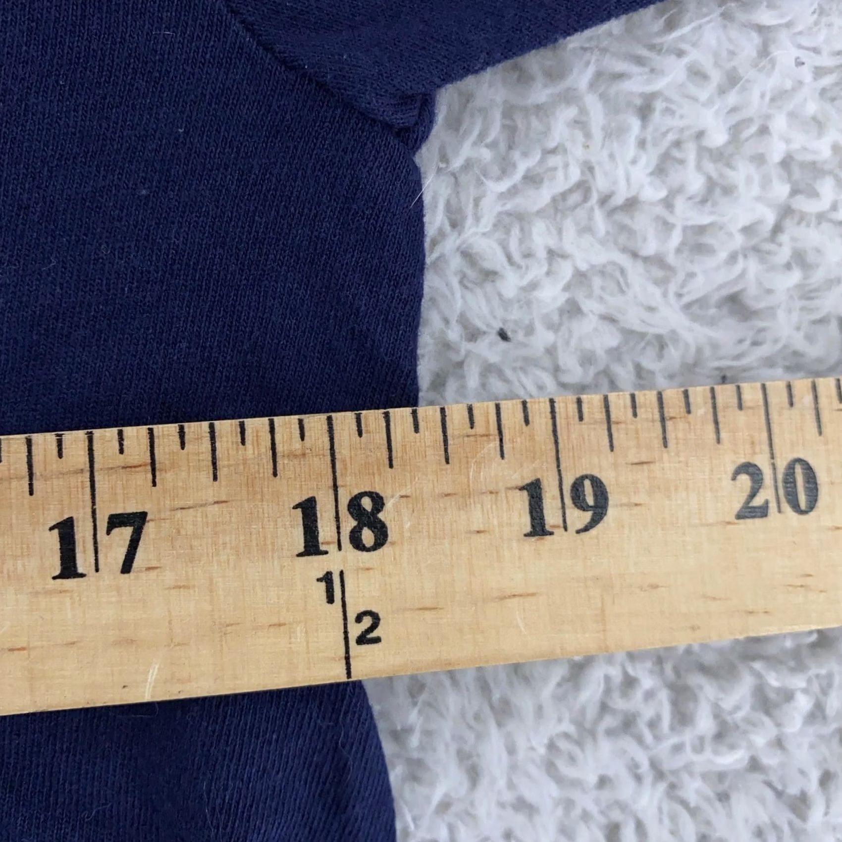 Fruit Of The Loom VINTAGE Fruit of the Loom Shirt Mens S/M Navy Blue Pocket Tee Made USA 90s Shirts Men Navy Pocket Tee Vintage Shirt Size US S / EU 44-46 / 1 - 6 Thumbnail