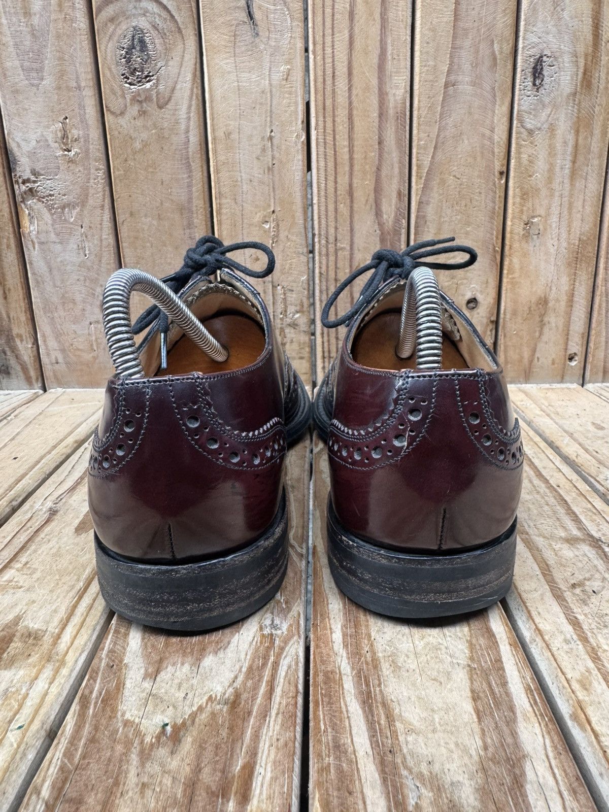 Church's Church’s ‘WAREHAM’ brown wingtip brogue Mens shoes US 8 F Size US 8 / EU 41 - 14 Thumbnail