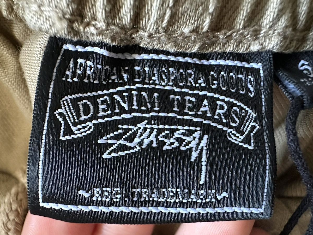 DENIM TEARS × Stussy Denim Tears x Stussy Jamaiga High Kaki Short SS25 Size US 30 / EU 46 - 5 Thumbnail