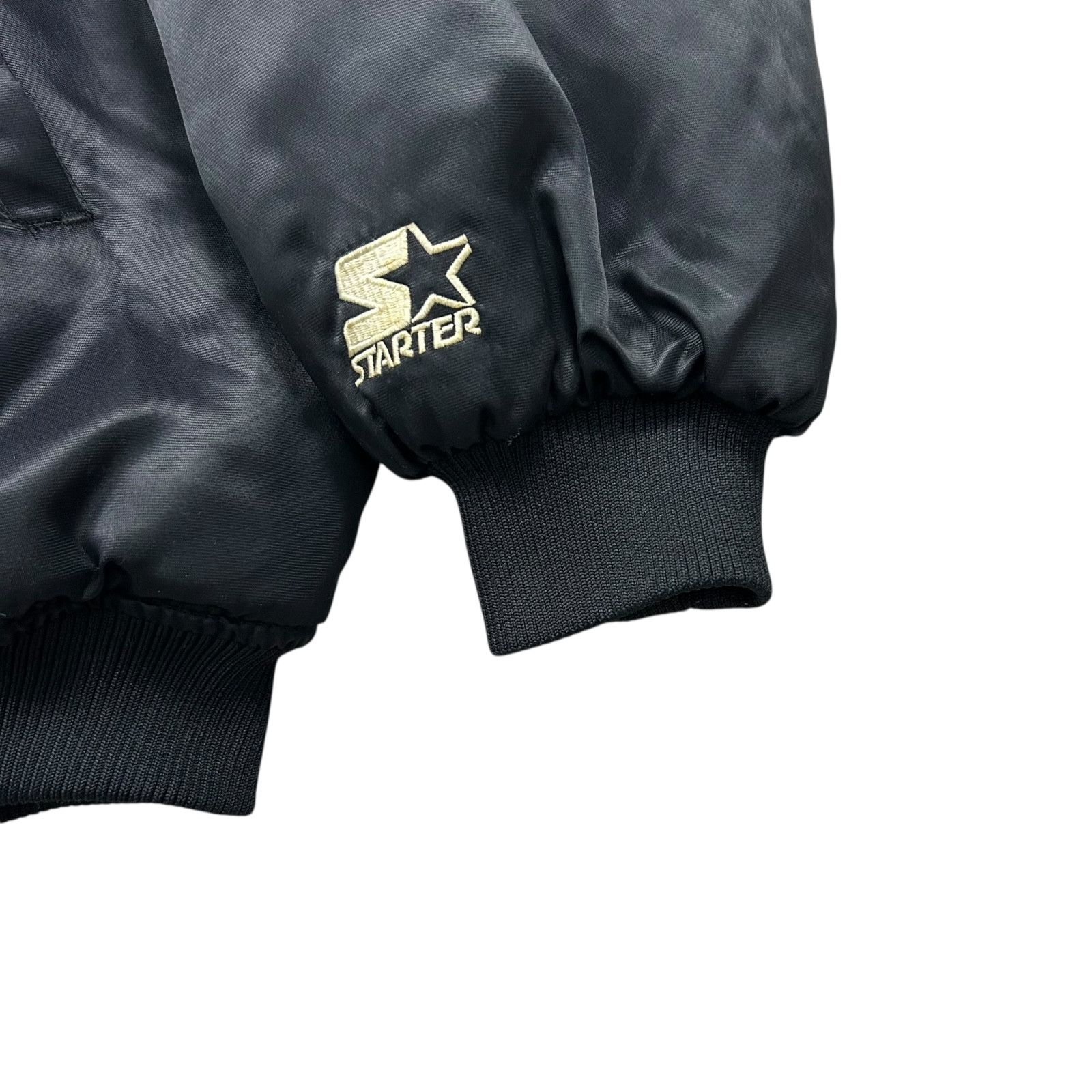 MLB VTG 90s SAN FRANCISCO GIANTS STARTER DIAMOND SATIN JACKET Size US XXL / EU 58 / 5 - 4 Thumbnail