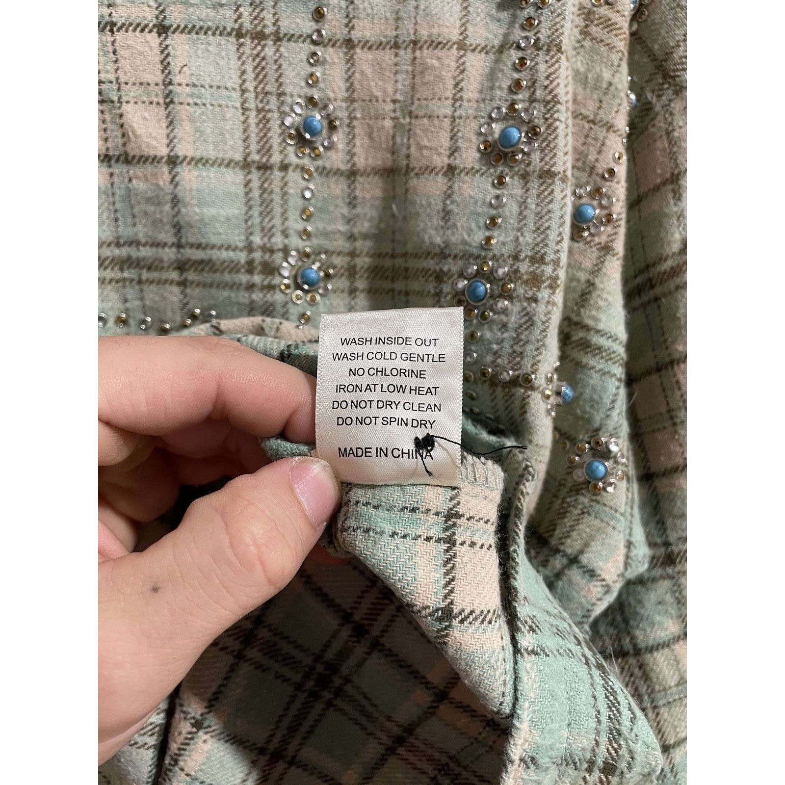Vale VALE FOREVER LITTLE GEMS FLANNEL SIZE SMALL NEW Size US S / EU 44-46 / 1 - 4 Thumbnail