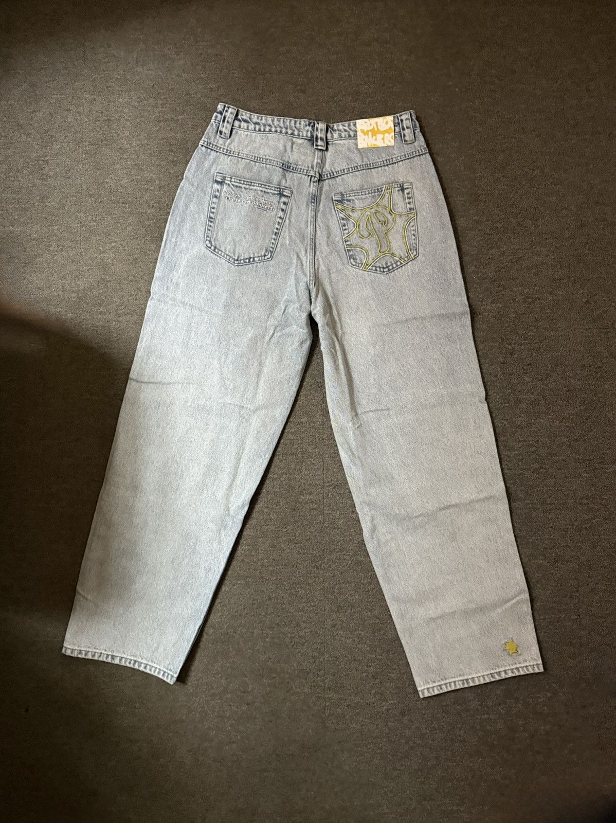 Palace × Vintage Protect ldn | Acid Wash Bonkers Denim - XL Size US 36 / EU 52 - 2 Thumbnail